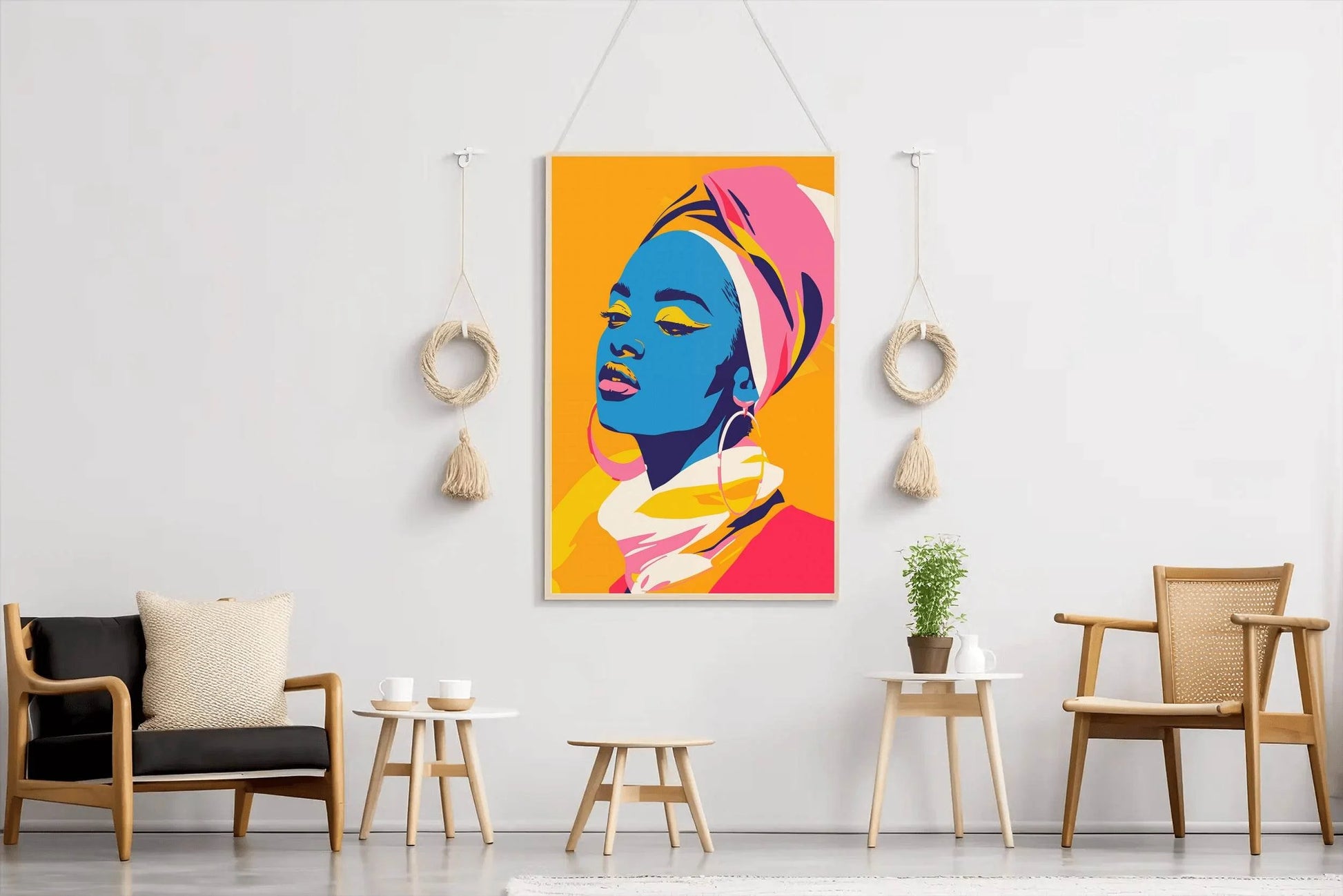 Abstract Woman Wall Art - beink online art store
