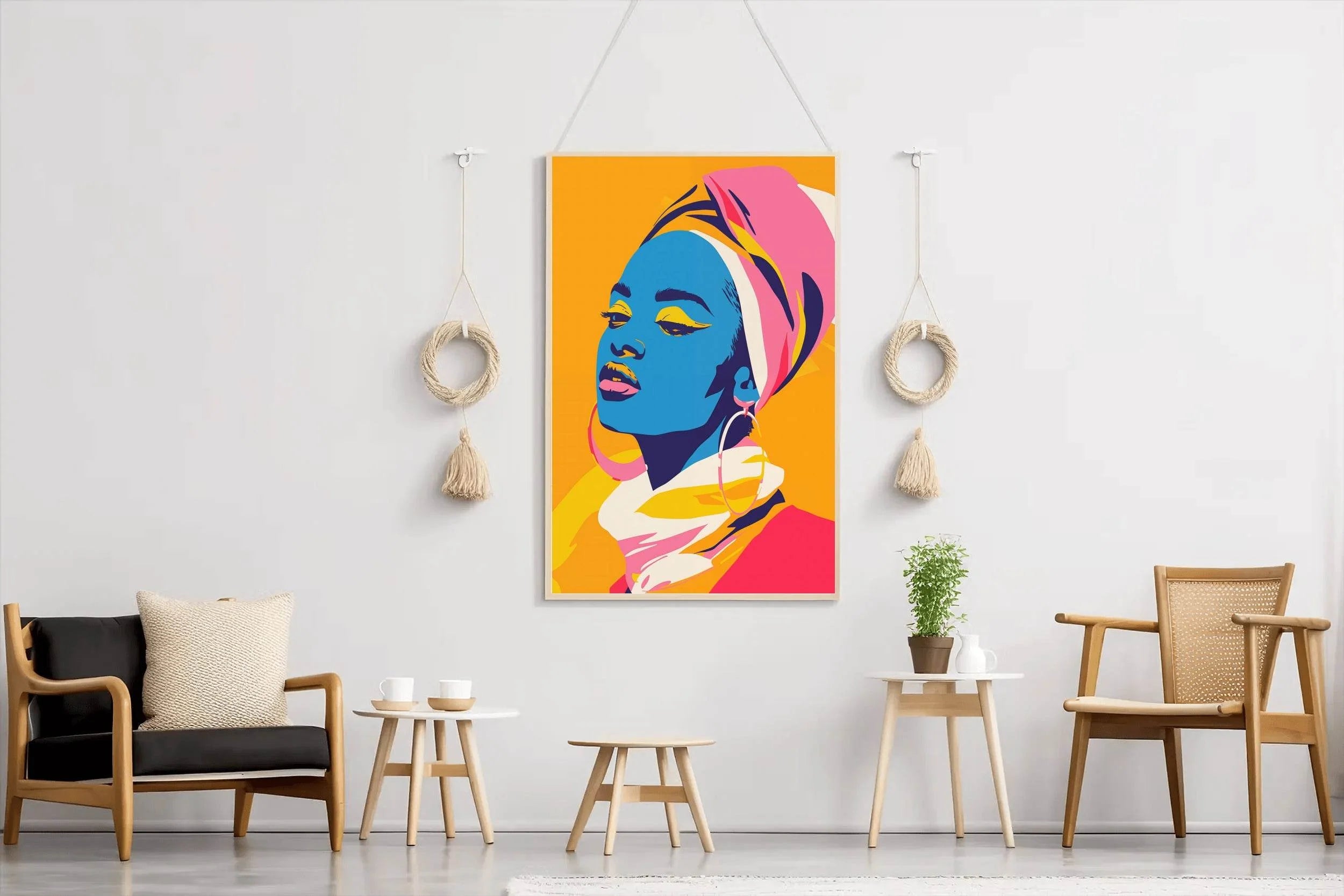 Abstract Woman Wall Art - beink online art store