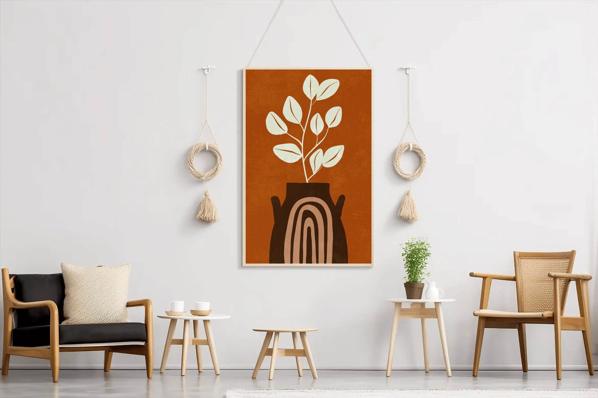 Boho Fantasy Vase Wall Art - beink online art store