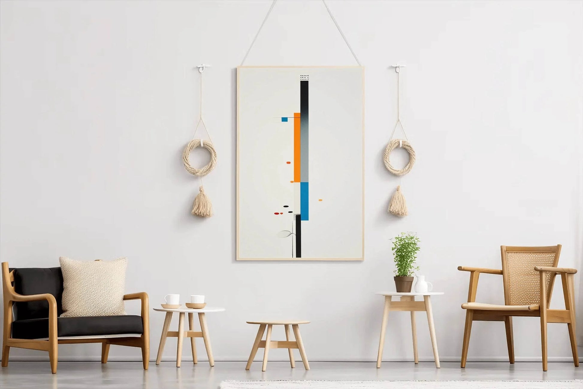 Creative Tower Shape Abstract Wall Art - beink online art store
