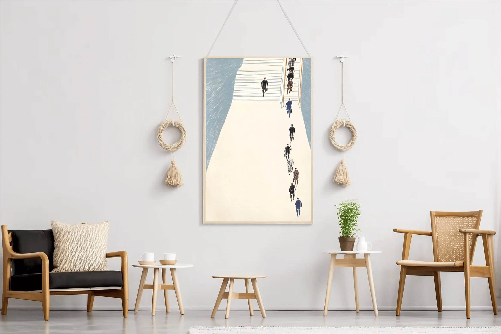 Endless Staircase - Sense of Daily Routine Wall Art - beink online art store