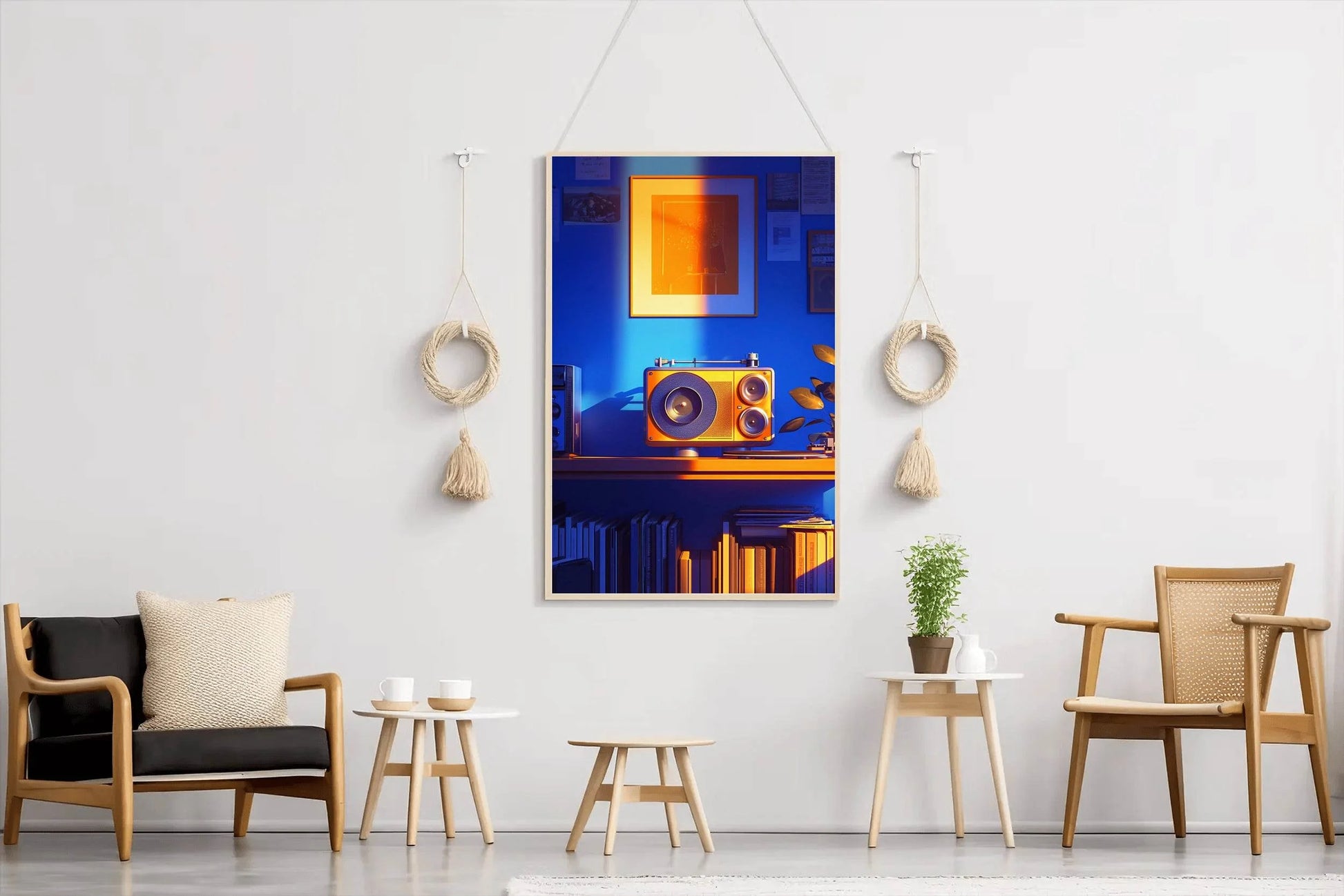 A Wiew Old Tape Recorder Wall Art - beink online art store