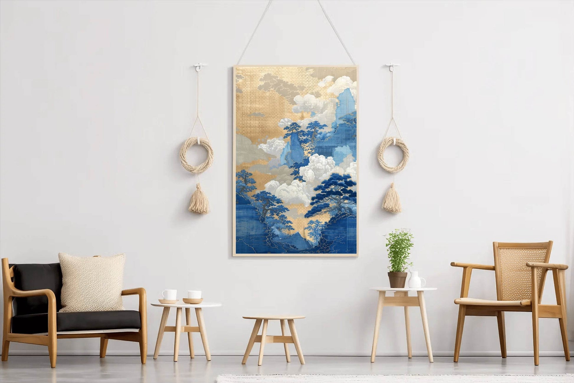 Bonsai Trees Painting Wall Art - beink online art store