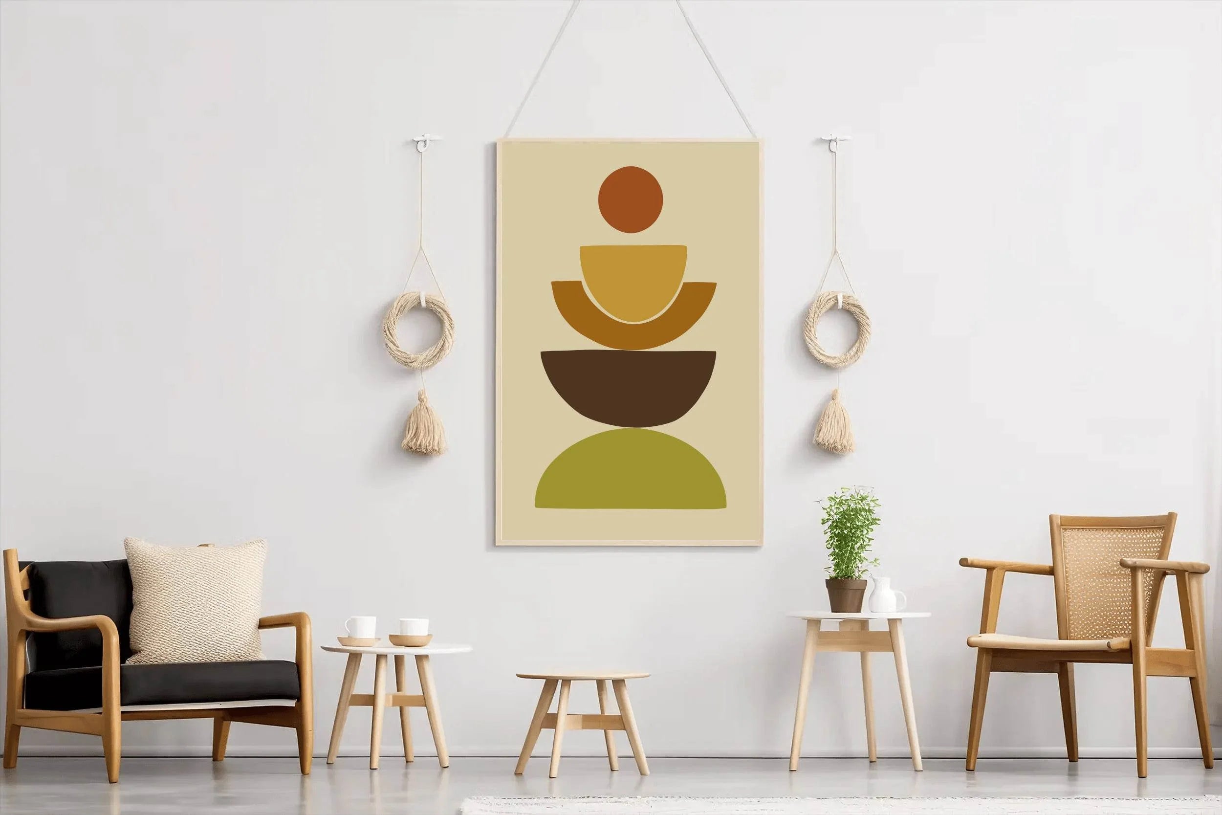 Ivory Vase Wall Art - beink online art store