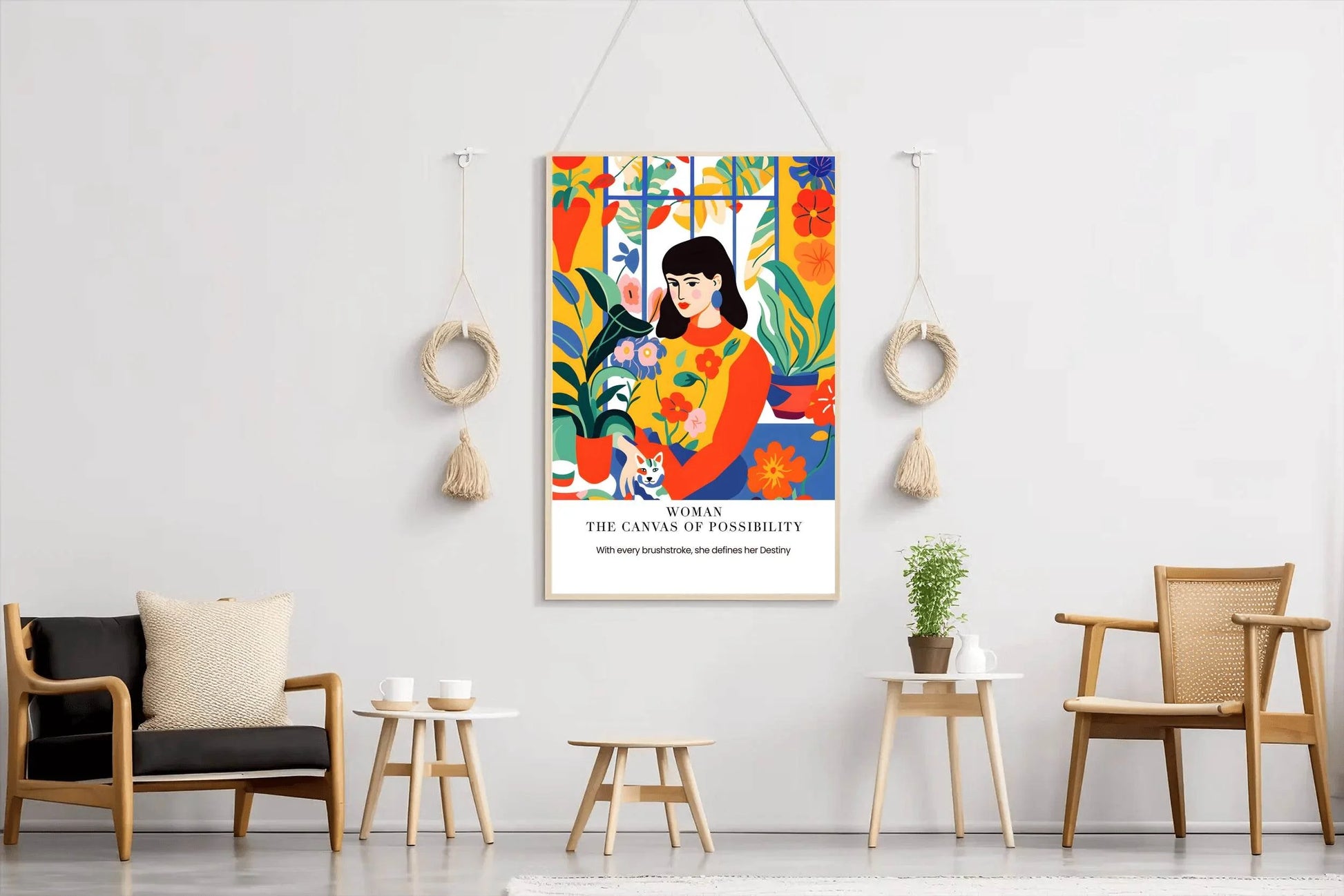 Abaya Plant Leaf Painting WALL Art - beink online art store