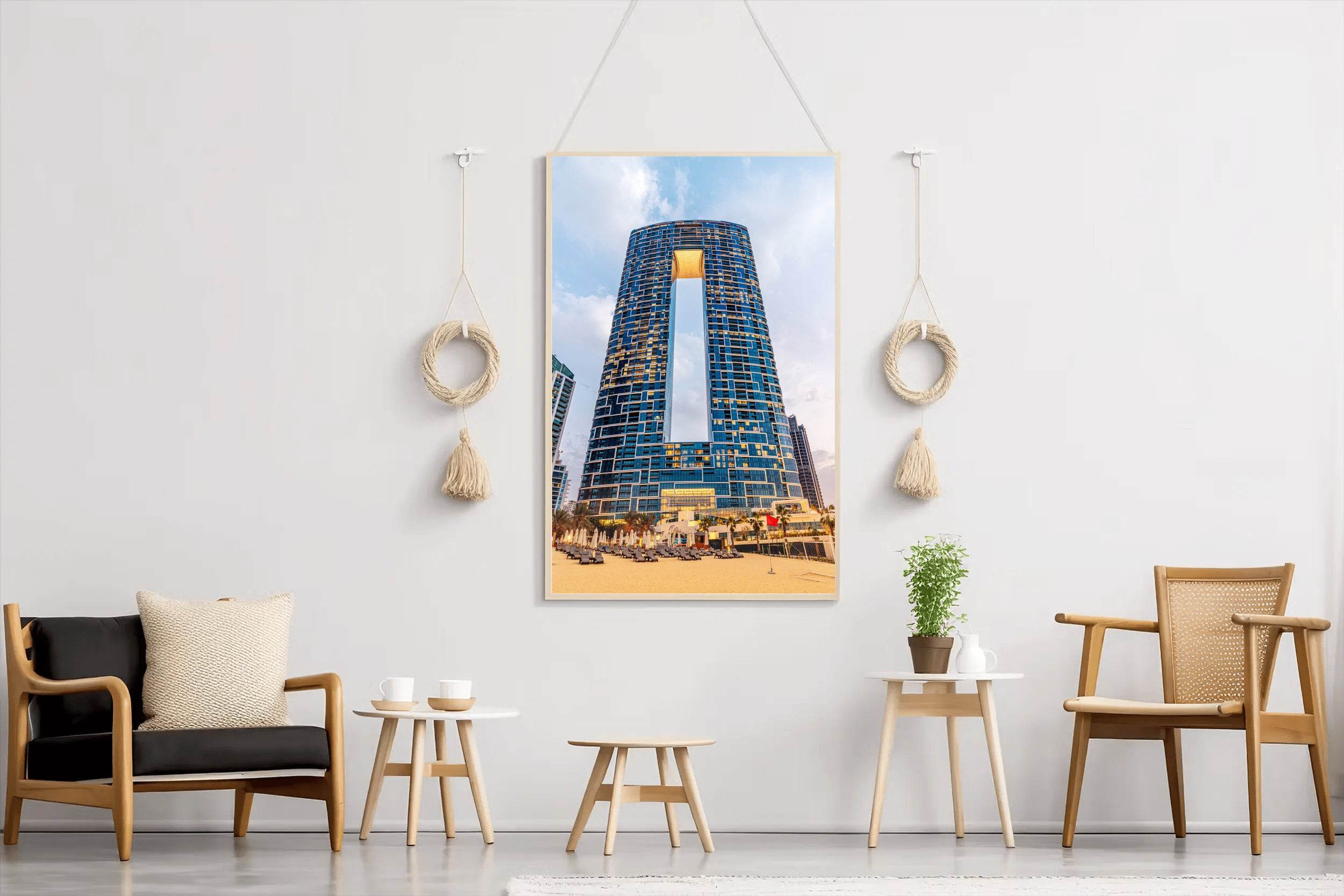 Skyward Arch Tower Wall Art - beink online art store