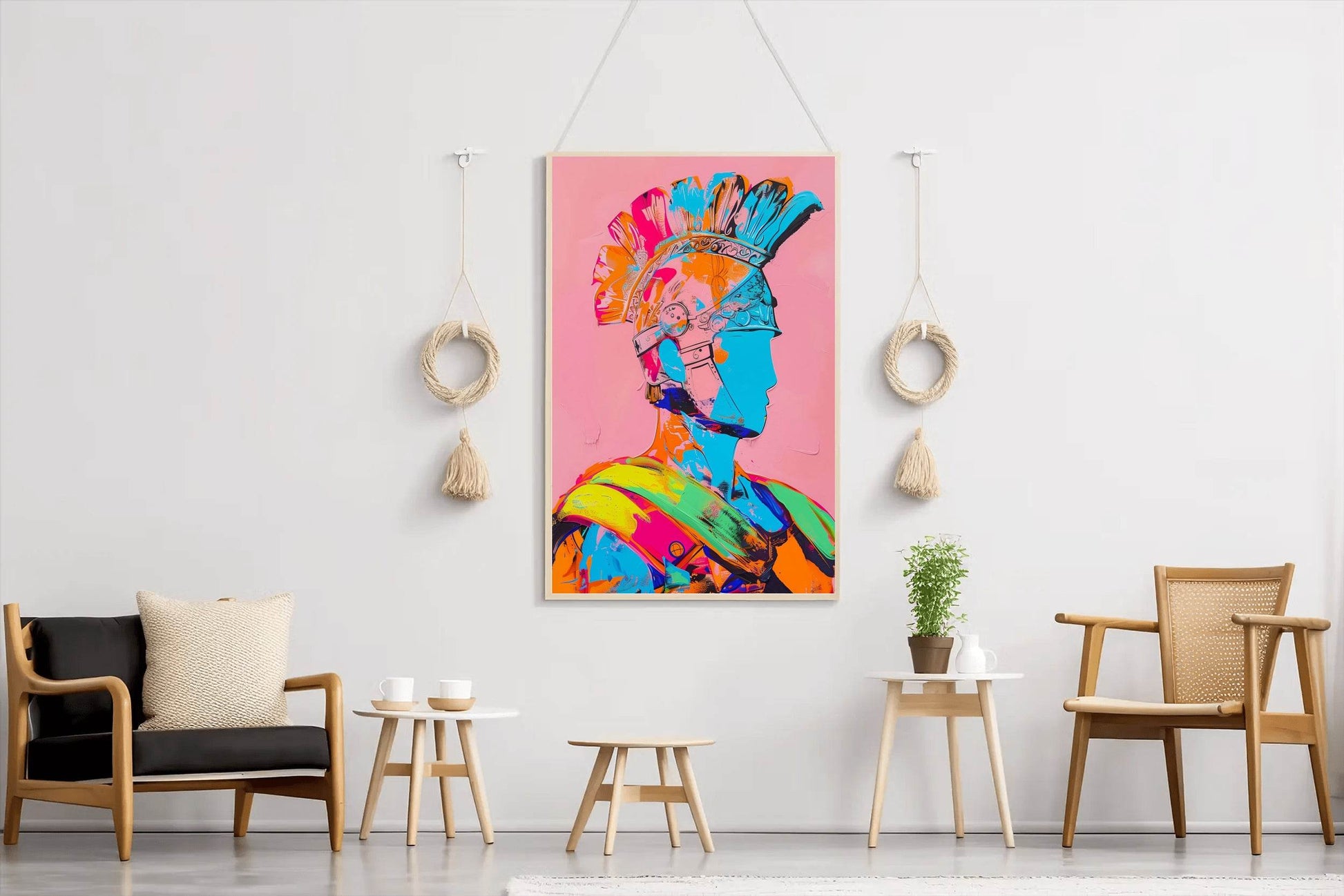 Roman Gladiator Paintings Wall Art - beink online art store