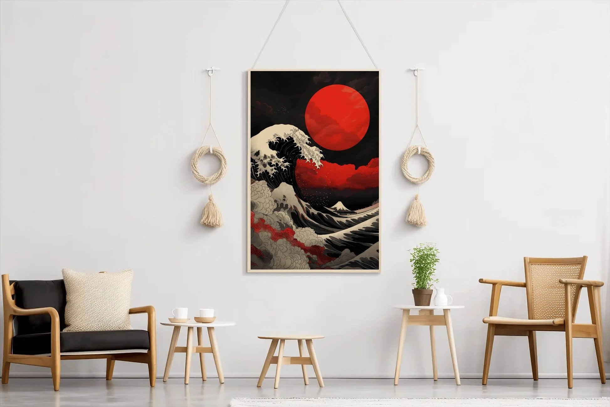 The Great Wave Off Kanagawa Wall Art - beink online art store
