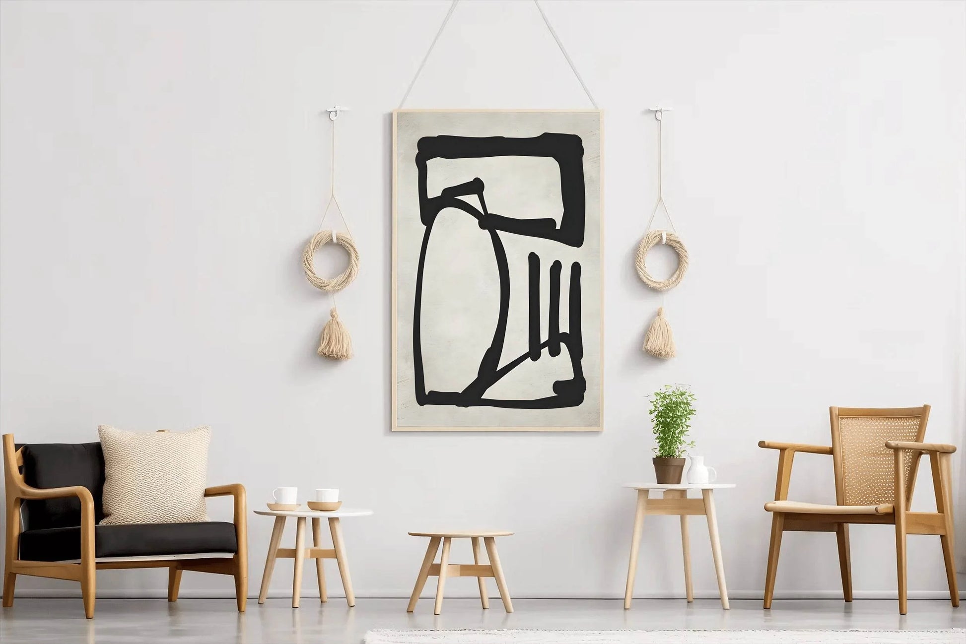 Geometric Glimpse Modern Wall Art - beink online art store