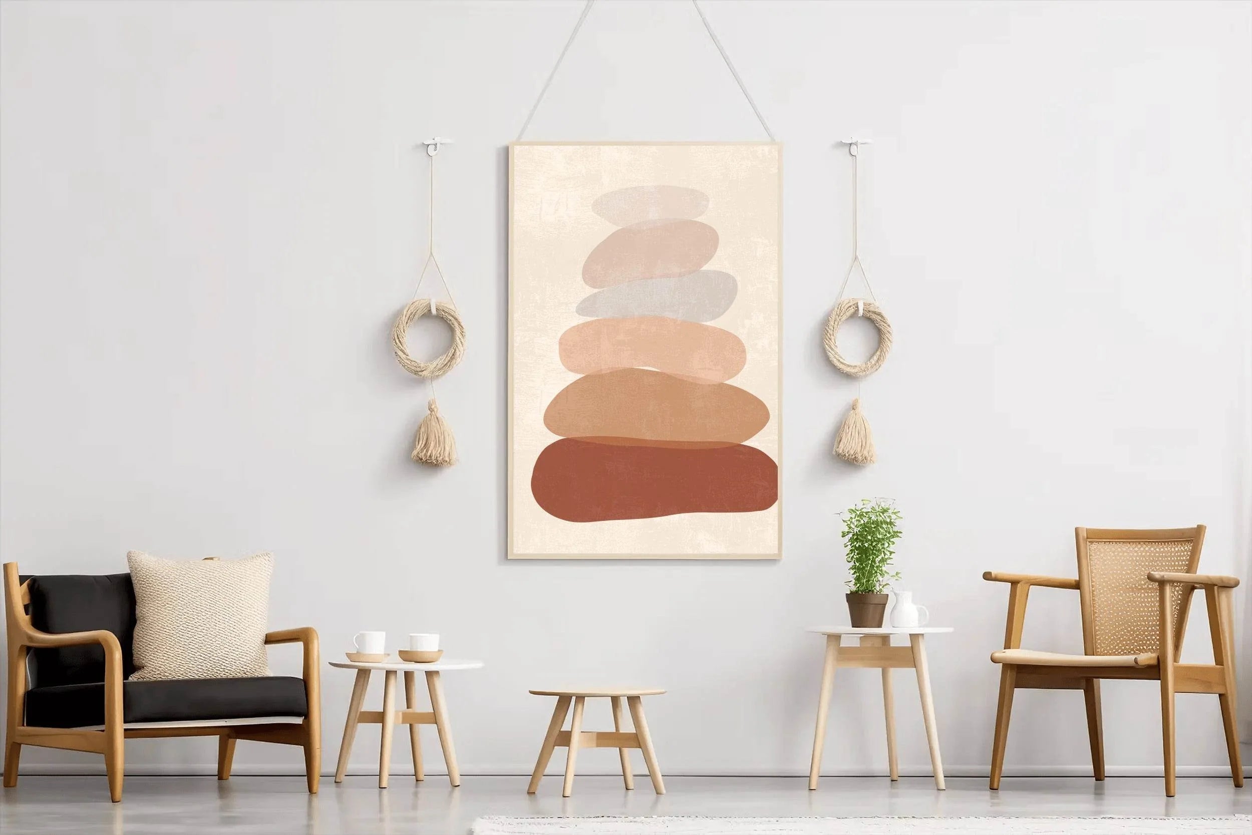 Balance of Stones Wall Art - beink online art store