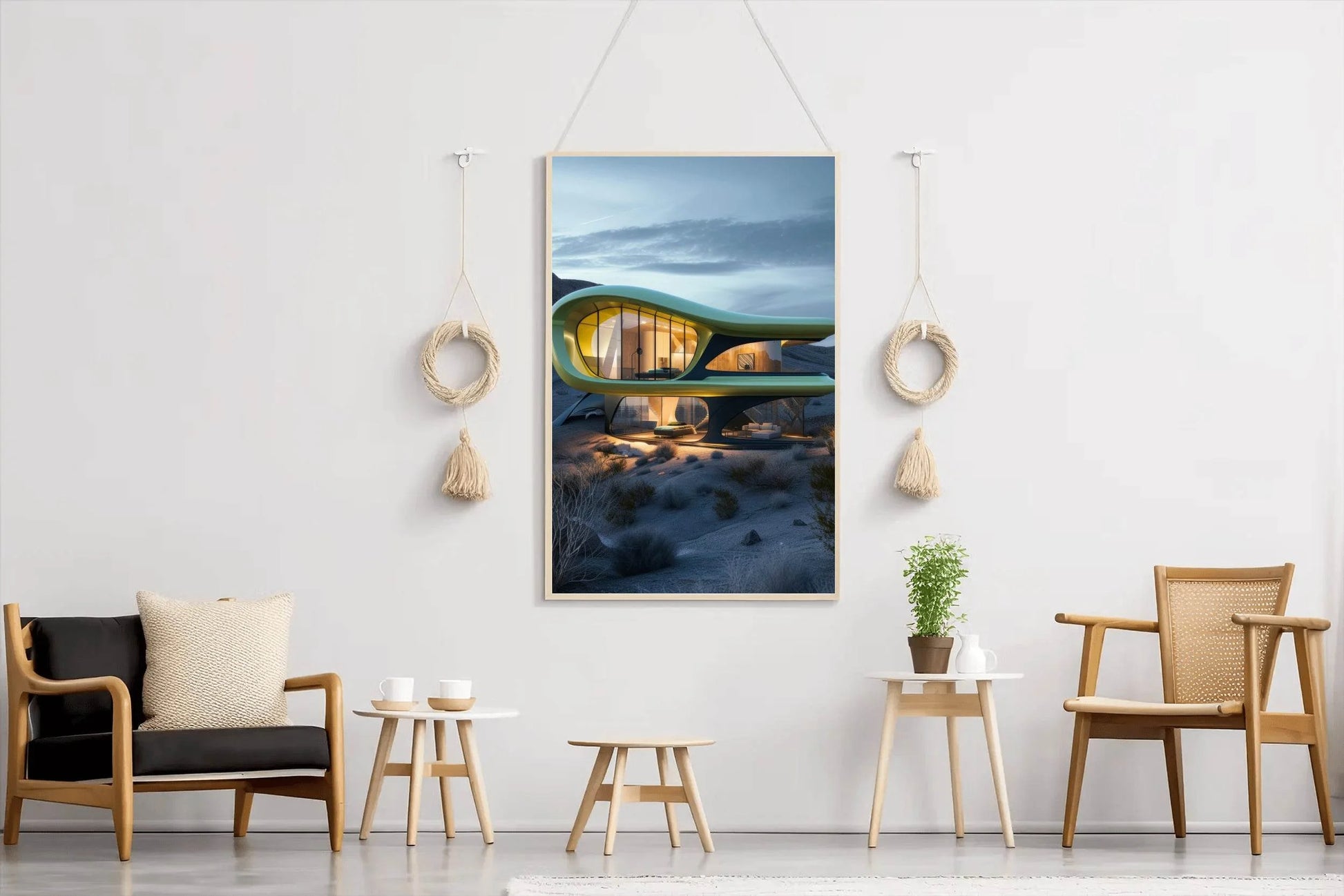 Modern Architecture Wall Art - beink online art store
