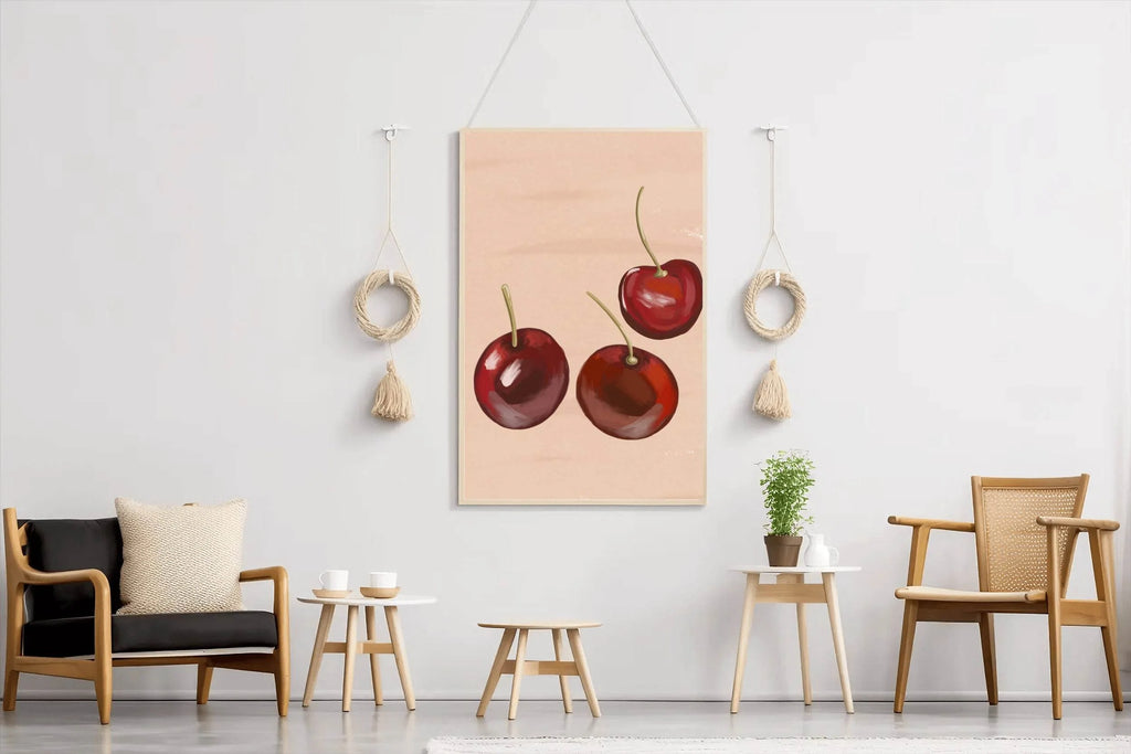 Cherry Painting Wall Art - beink online art store