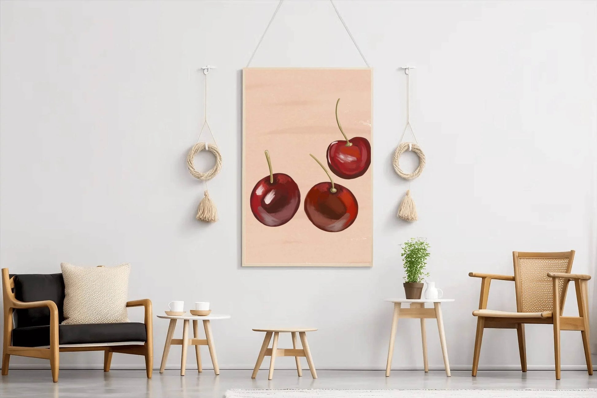 Cherry Painting Wall Art - beink online art store