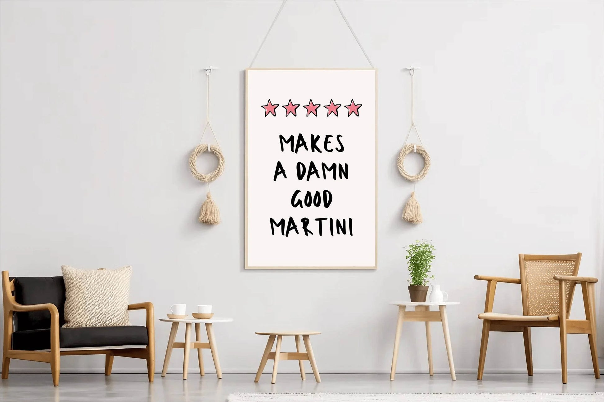 Martini 5Stars Wall Art - beink online art store