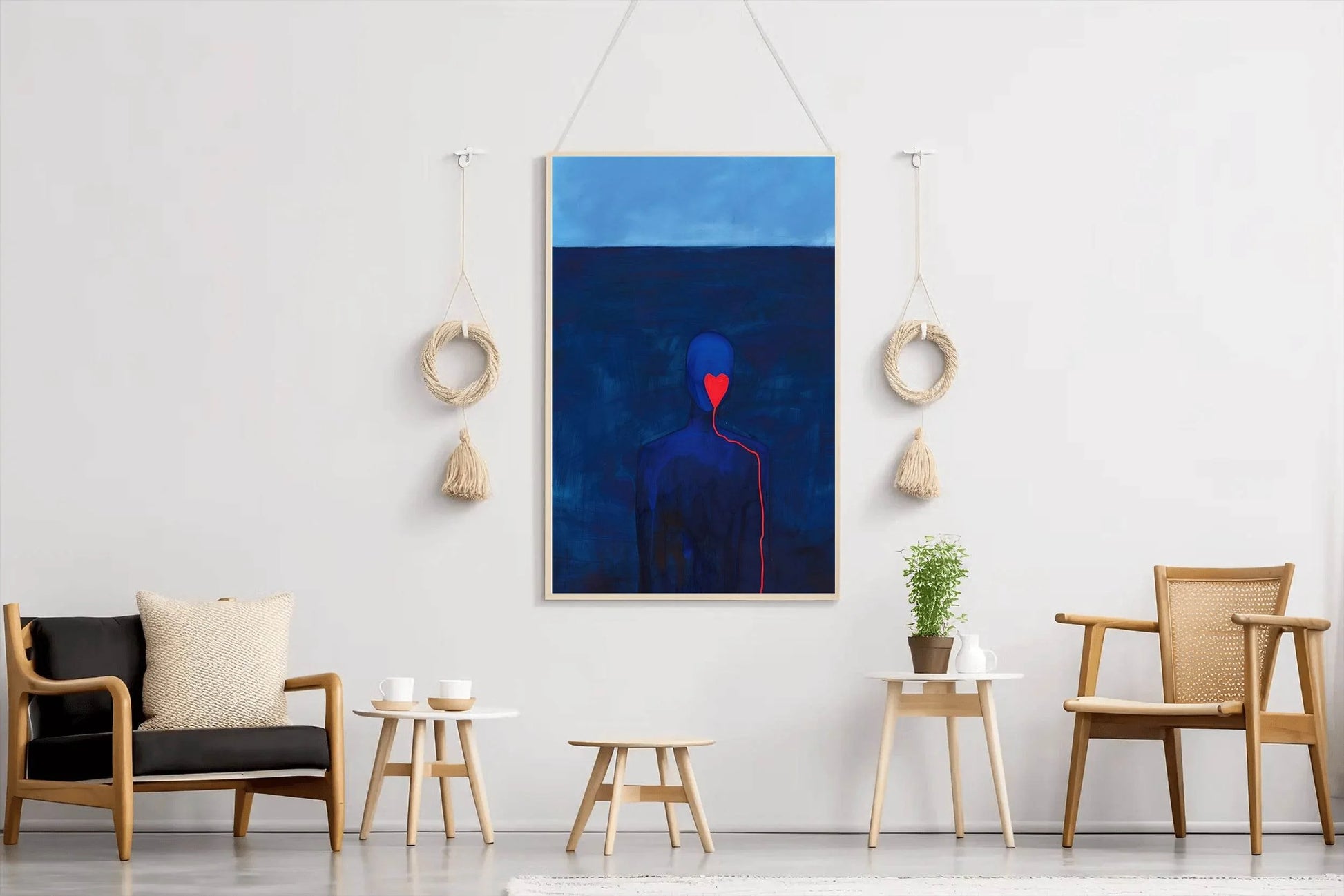 Painting Of A Broken Heart Of A Lover Wall Art - beink online art store