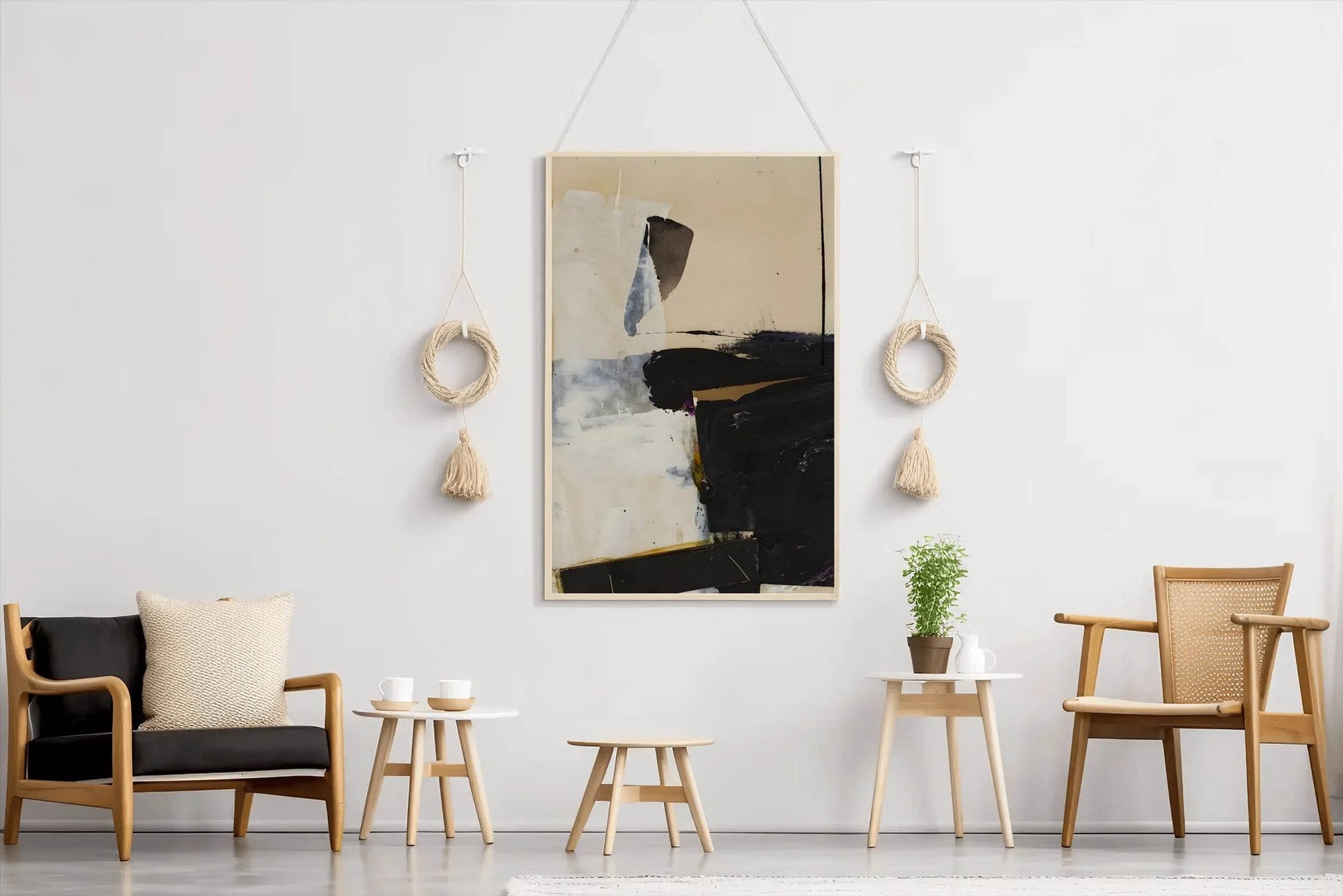 Monochromatic Composition Wall Art - beink online art store