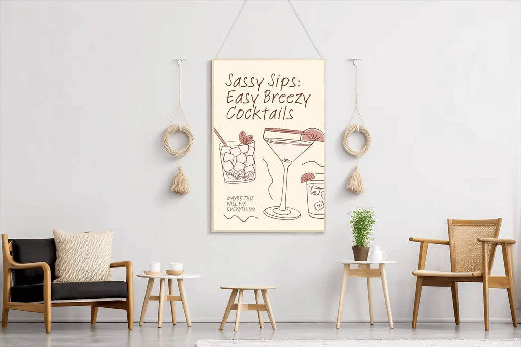 Ice Cocktail Wall Art - beink online art store