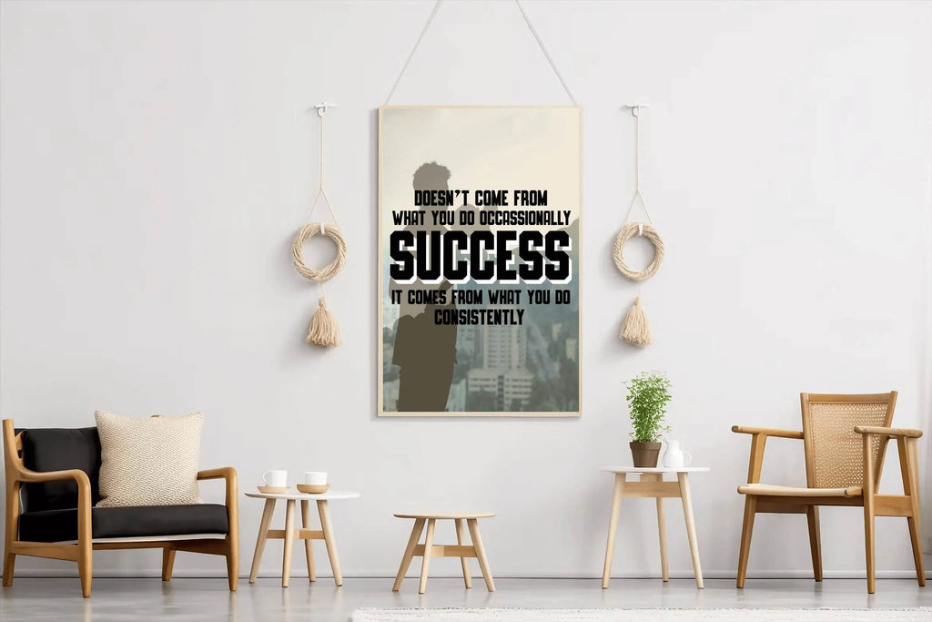 Success Motivational Wall Art - beink online art store