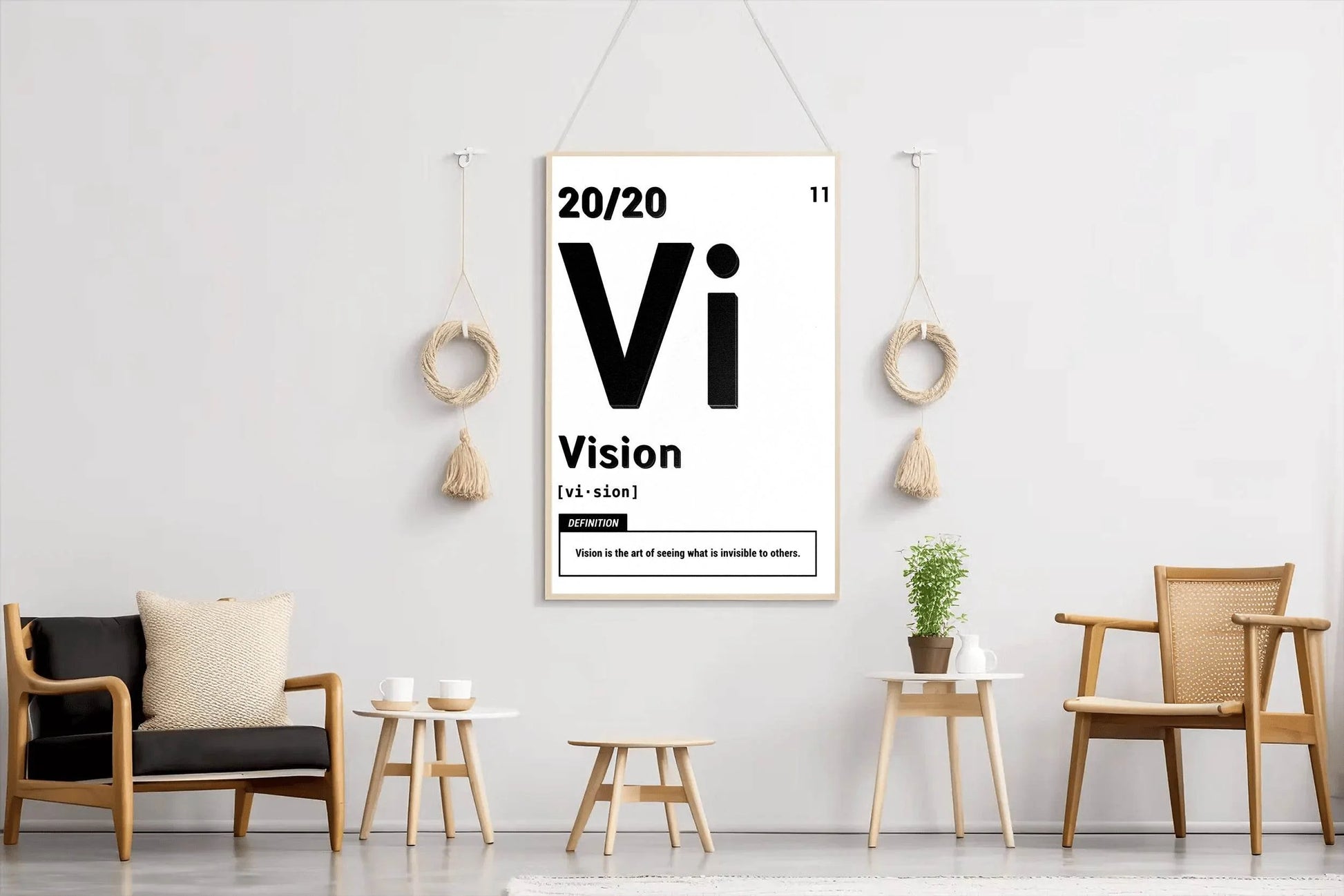 20/20 Vision Motivational Wall Art - beink online art store