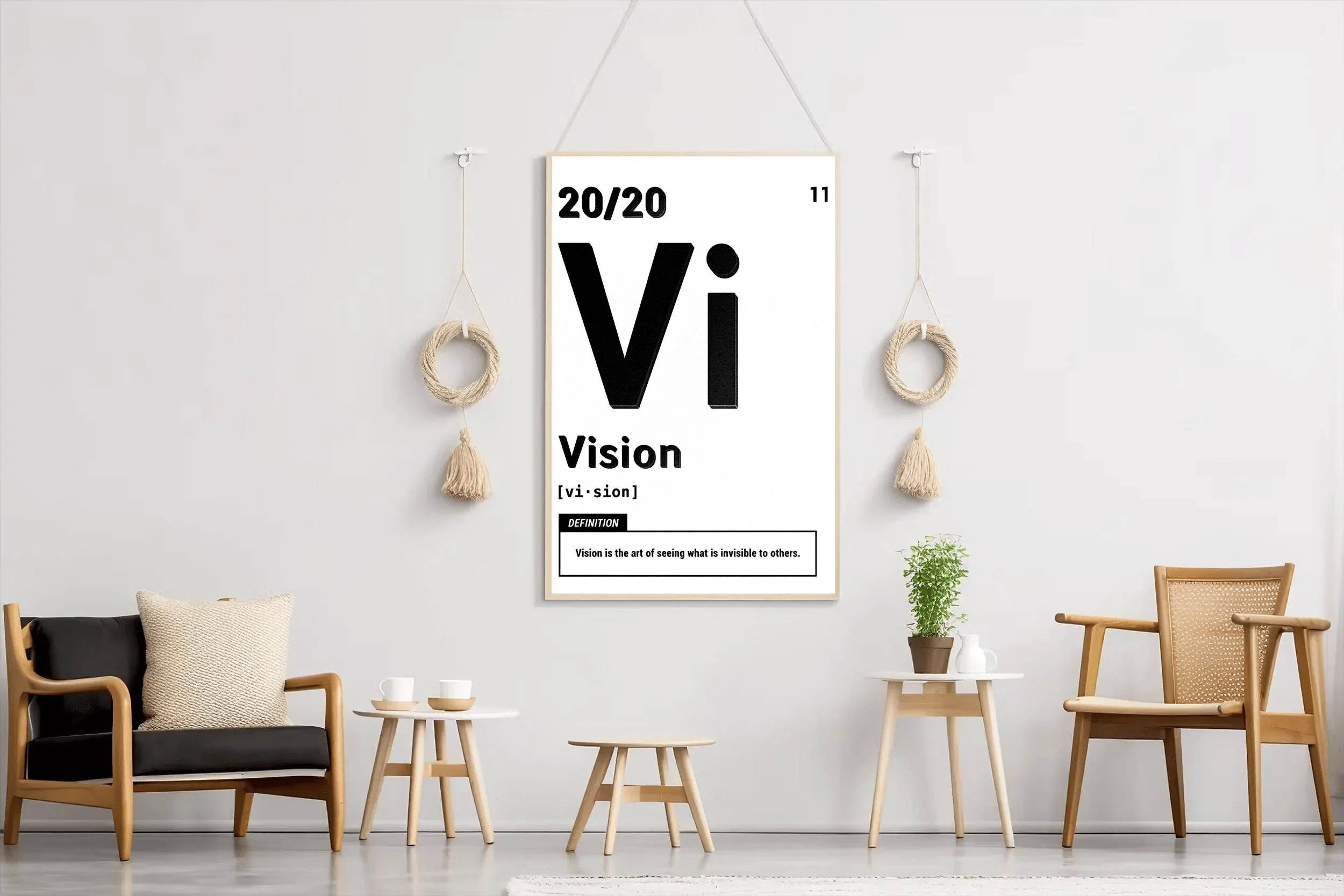20/20 Vision Motivational Wall Art - beink online art store