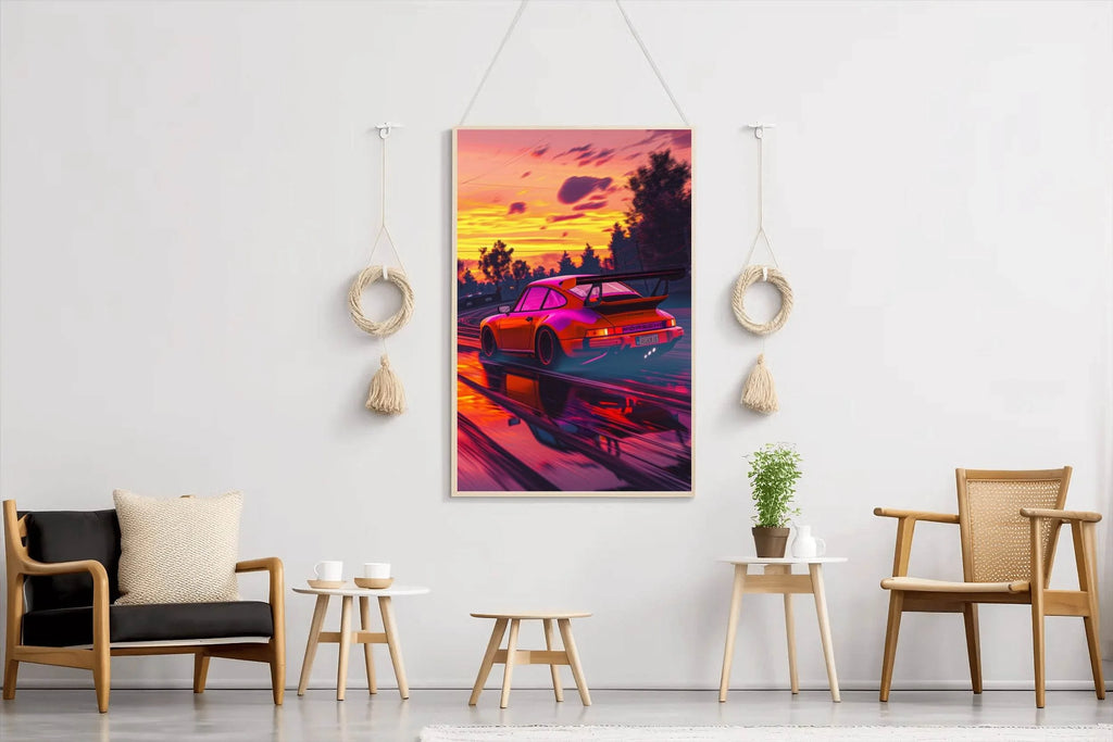 Porsche 911 Captivating Wall Art - beink online art store