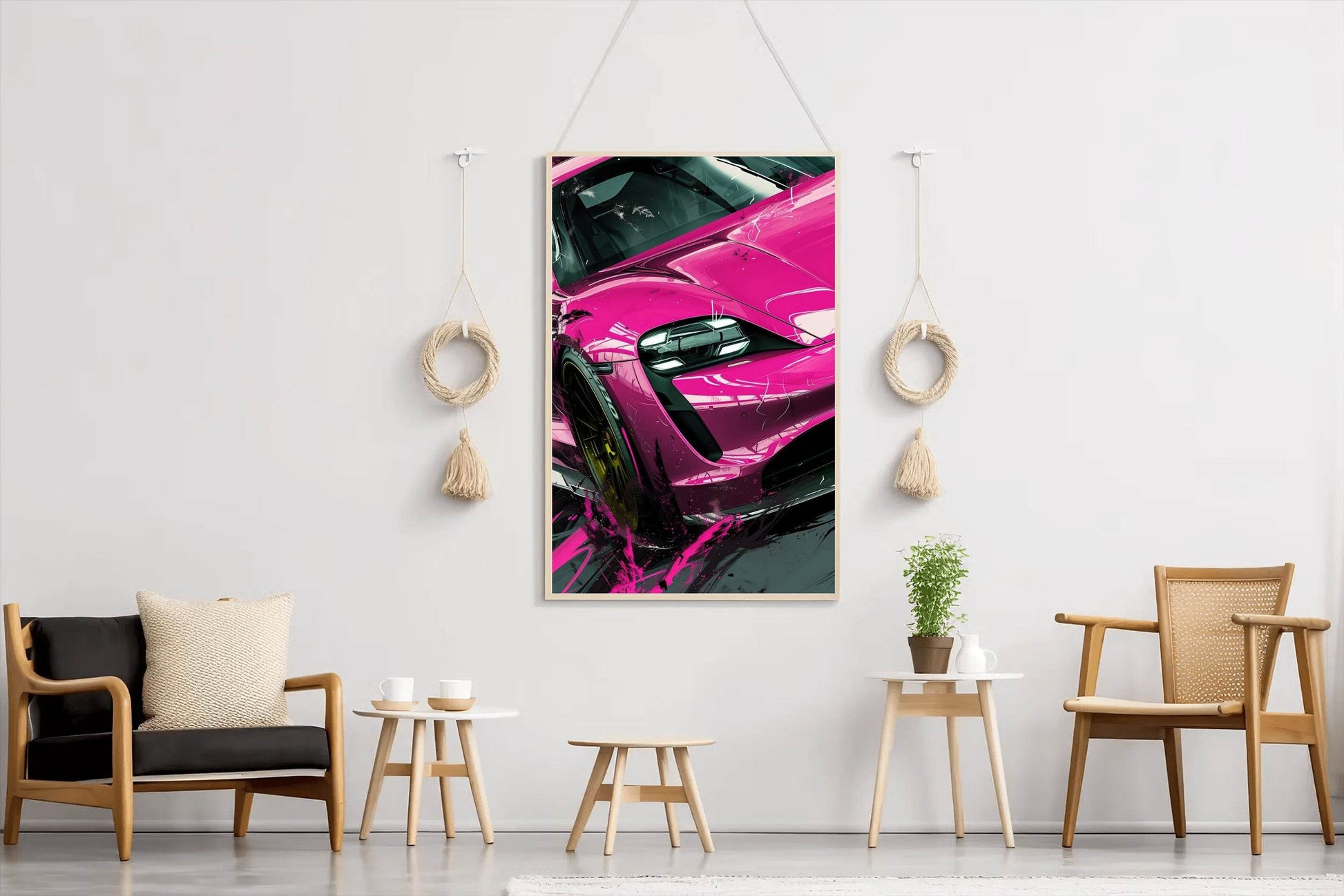 Porsche Taycan Turbo GT Wall Art - beink online art store