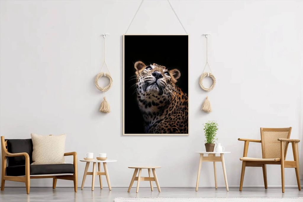 Sri Lankan Leopard Animal Wall Art - beink online art store