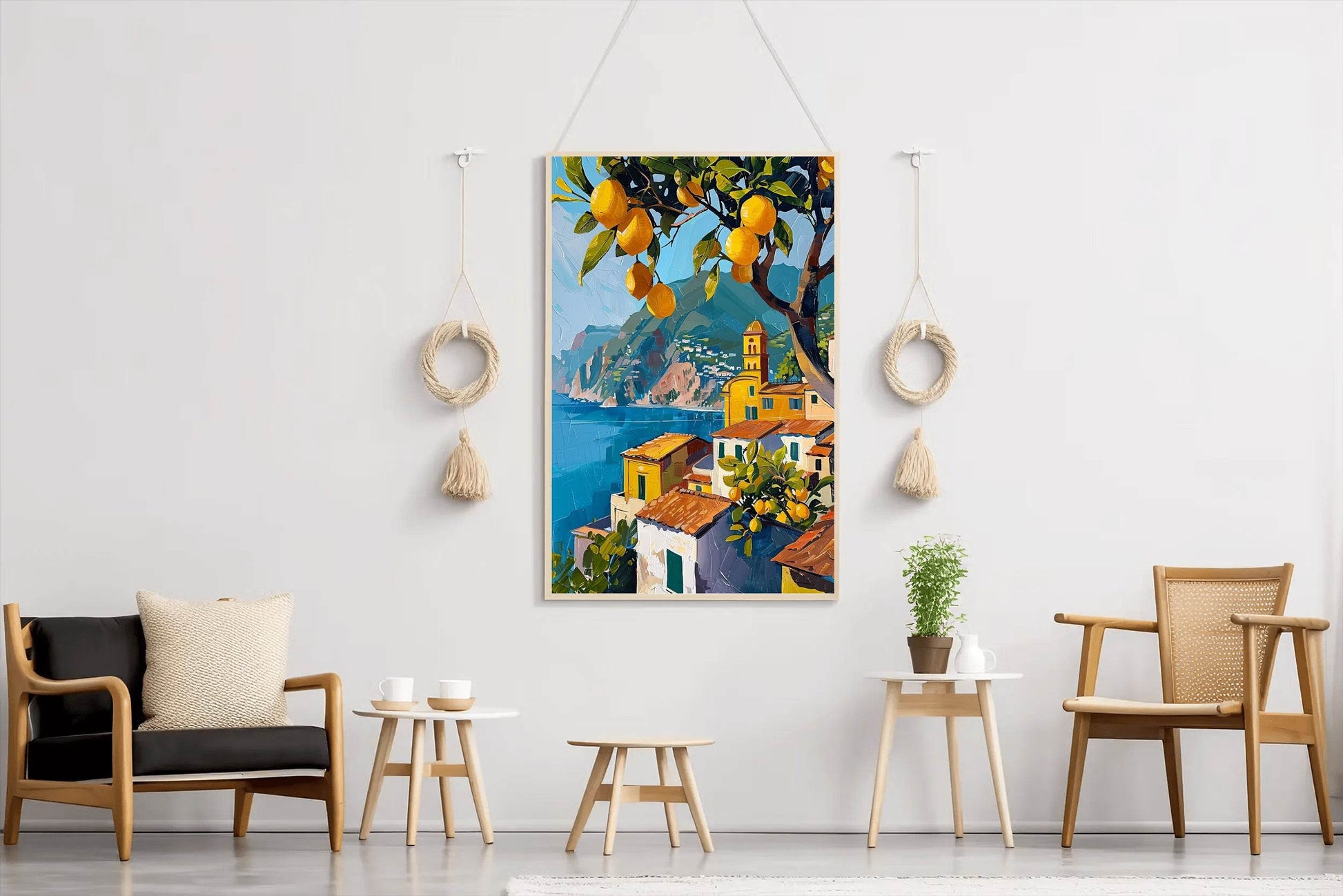 Painting Lemon Tree On The Island - beink online art store