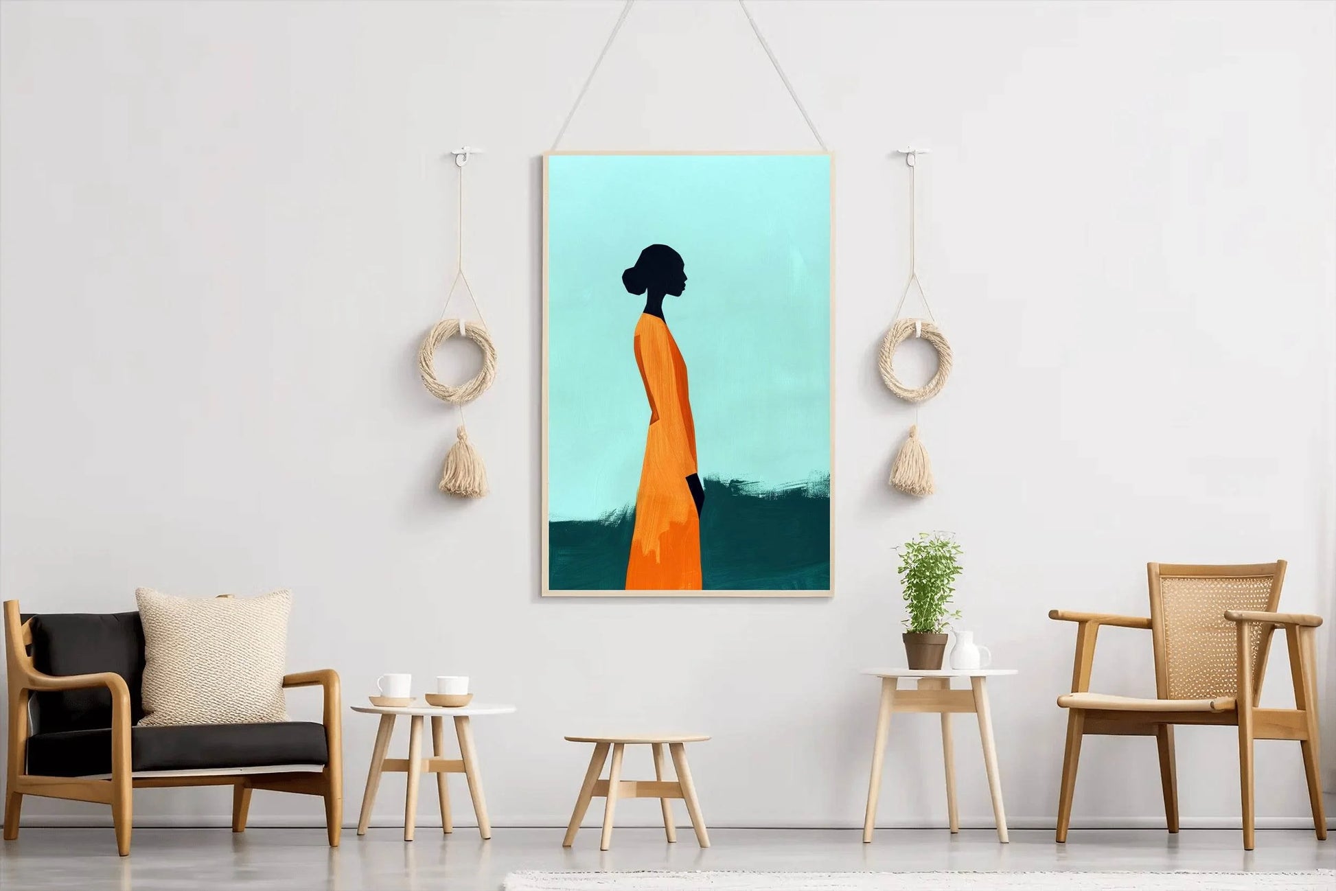 Sister Chilling Wall Art - beink online art store