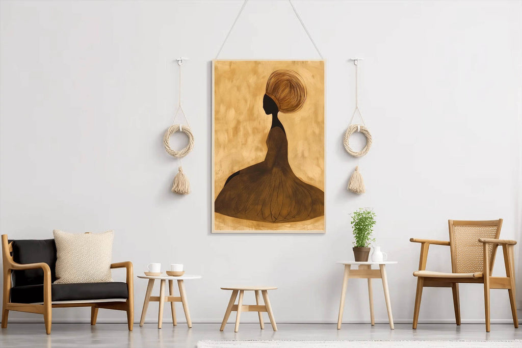 Tree Woman Canvas Wall Art - beink online art store