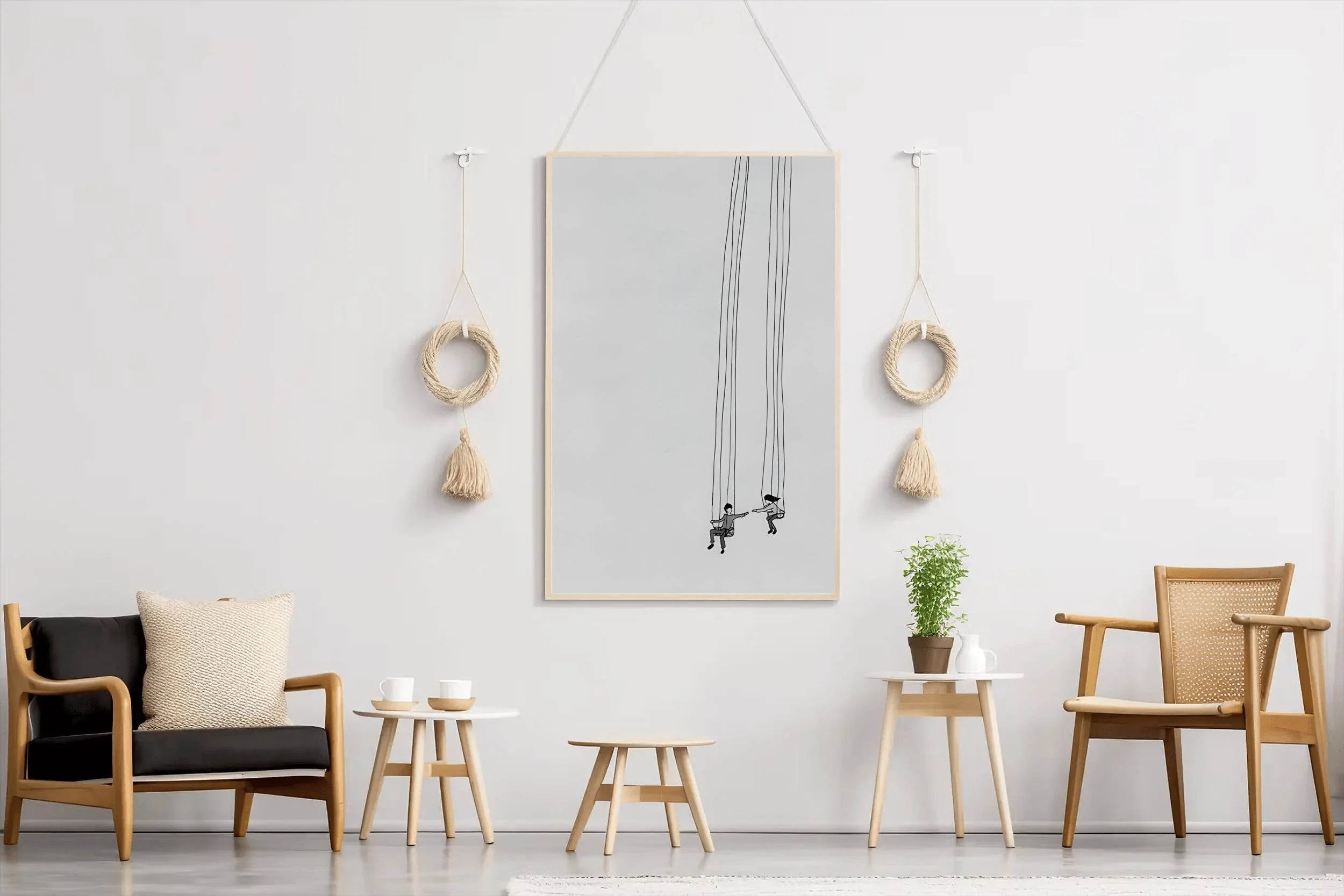 Swinging Dreamsm Modern Wall Art - beink online art store
