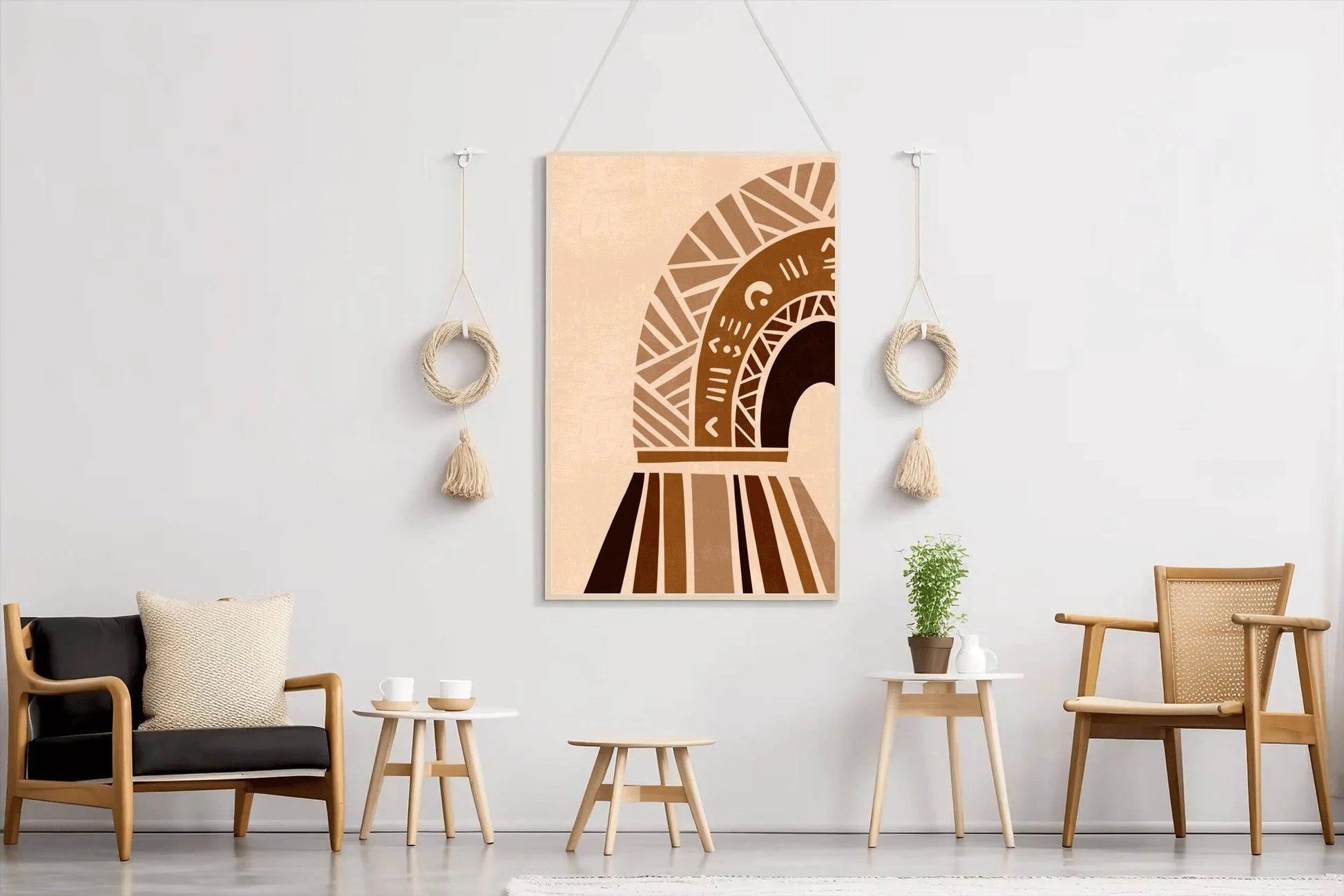 Abstract Design Tribal Inspired ArtWork - beink online art store