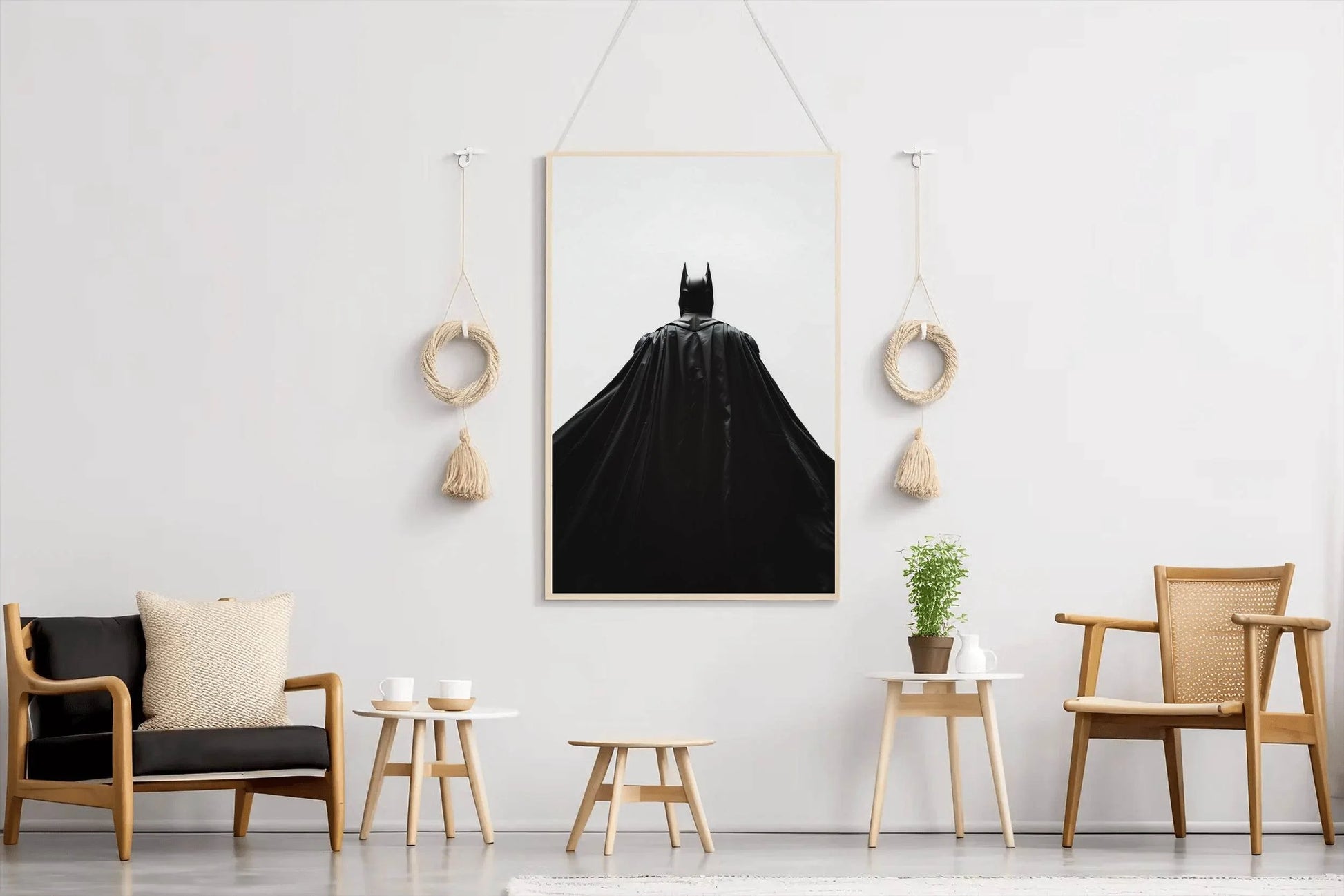 Dark Knight Silhouette Batman Wall Art - beink online art store