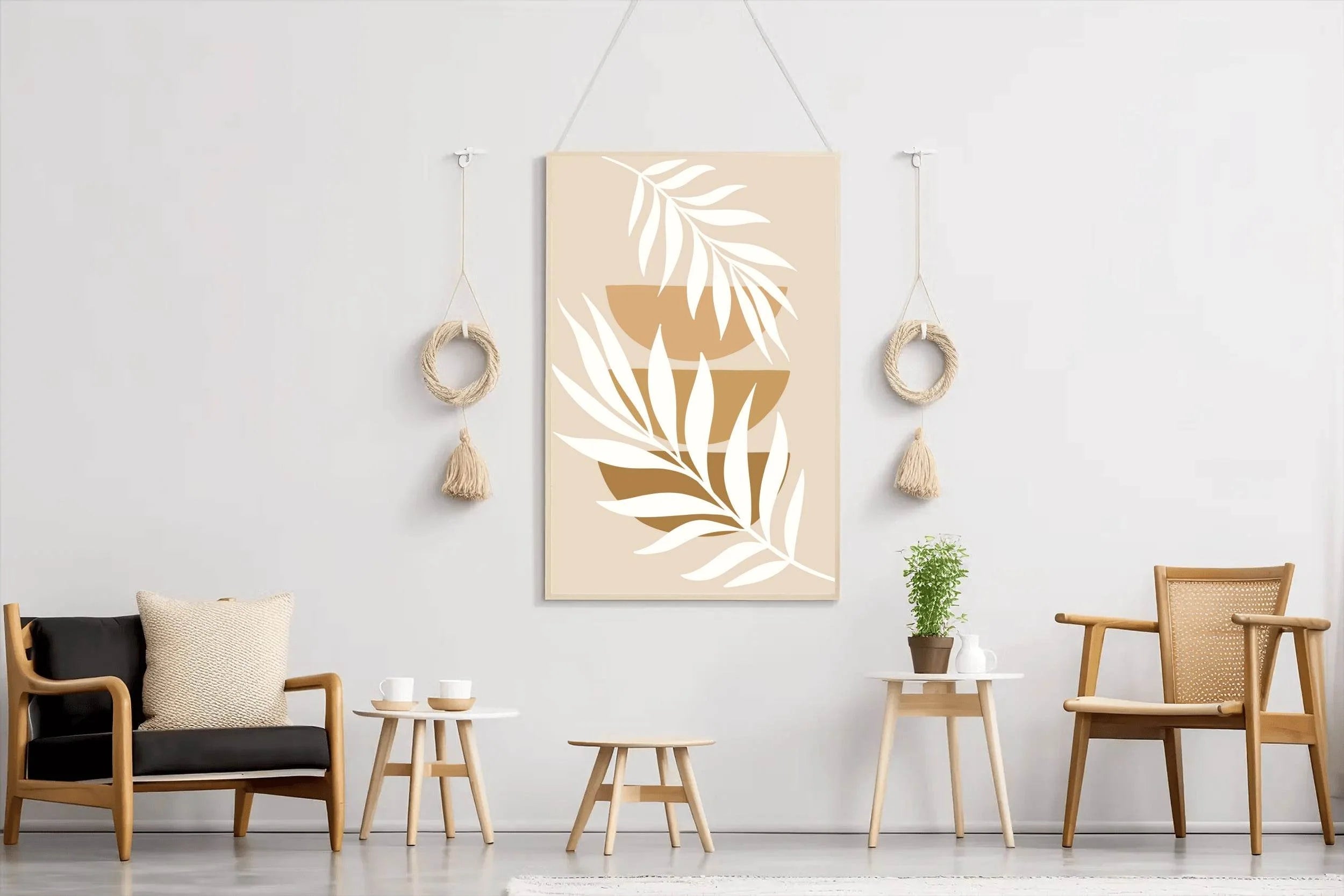 Branch of Willow Leaves Wall Art - beink online art store