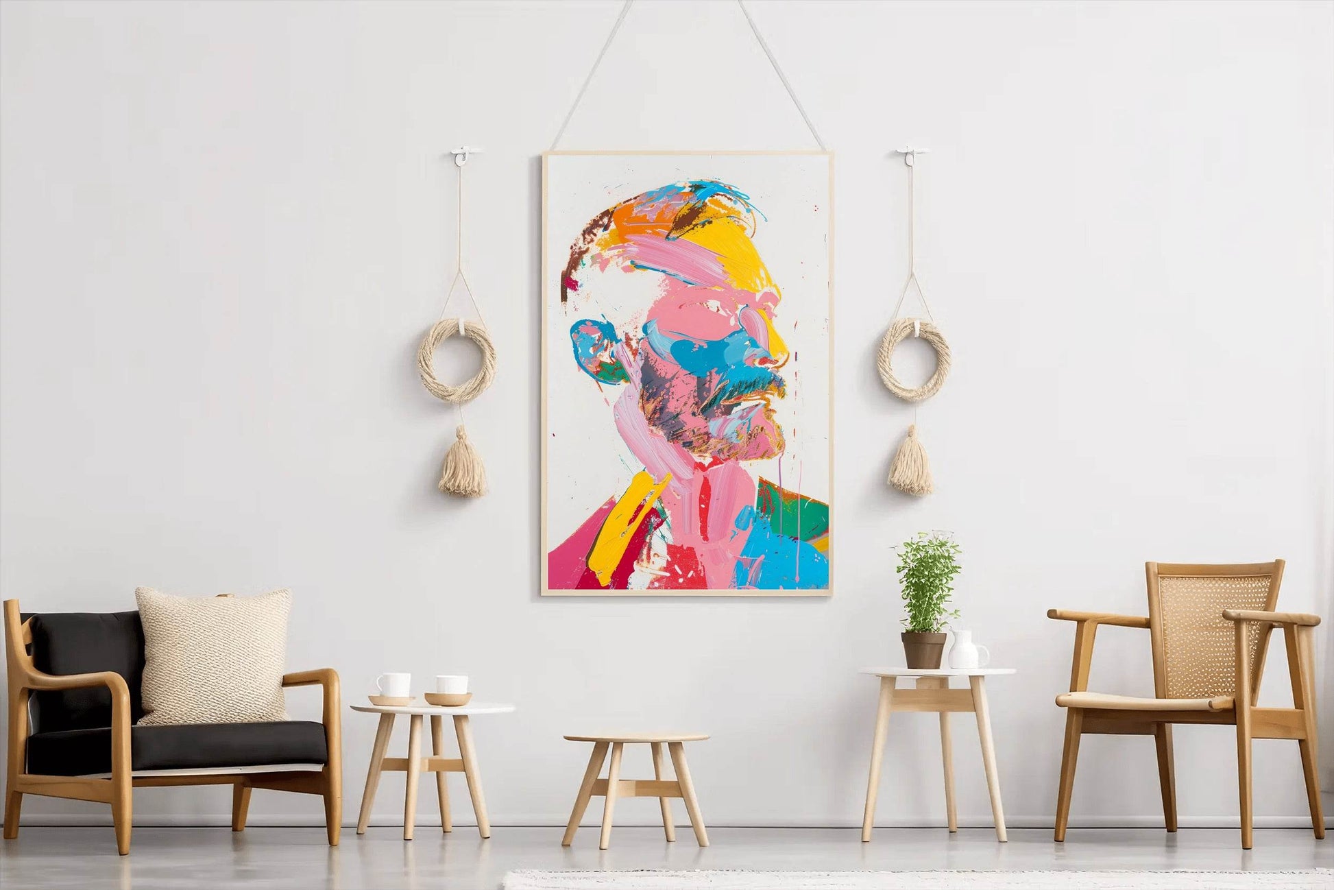 Acrylic Portrait Painting Wall Art - beink online art store