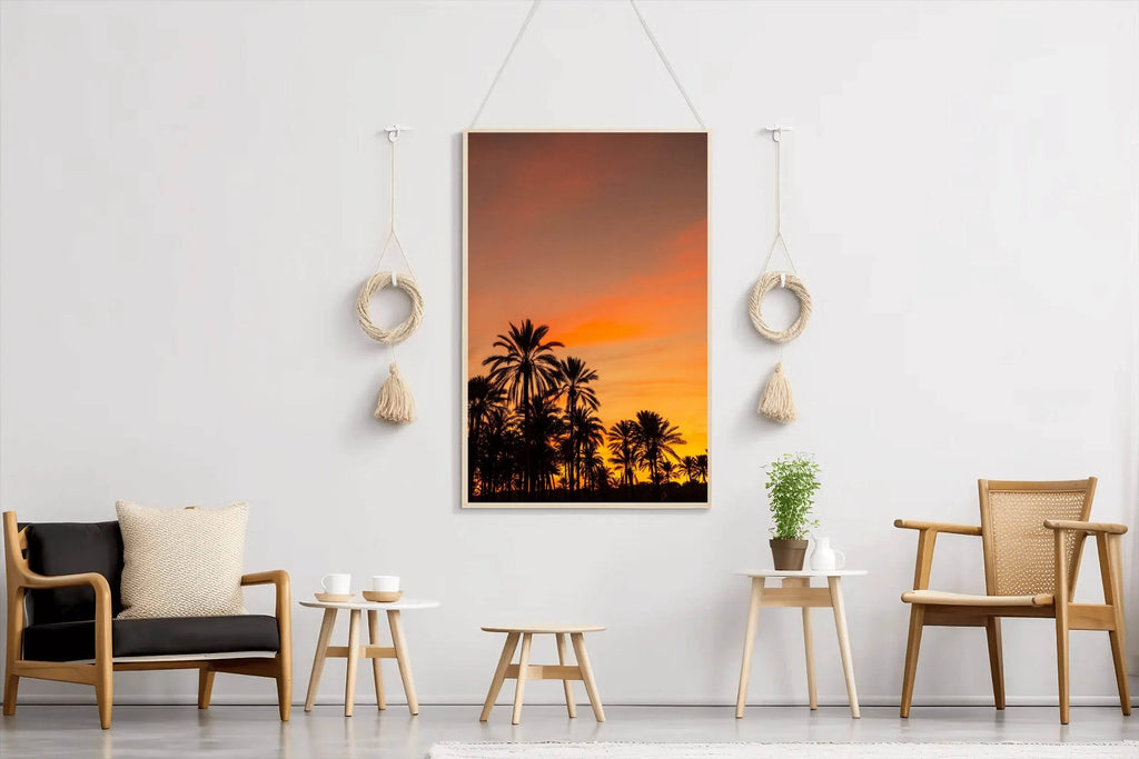 A Golden Sunset Wall Art - beink online art store