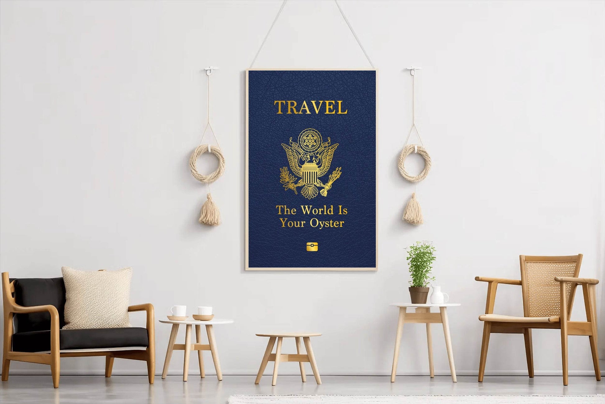 Travel Passport Wall Art - beink online art store