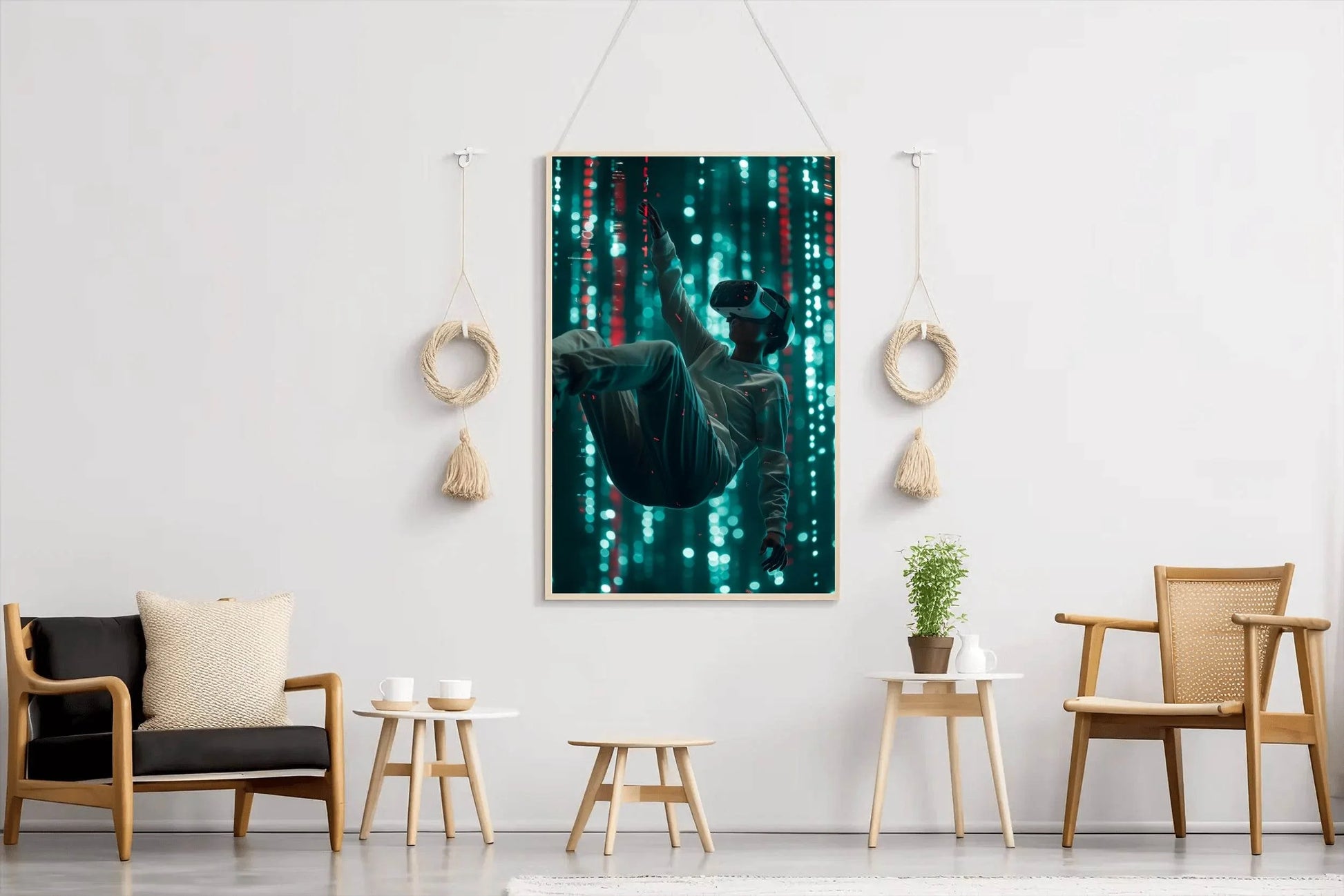 Matrix Virtual Reality Wall Art - beink online art store