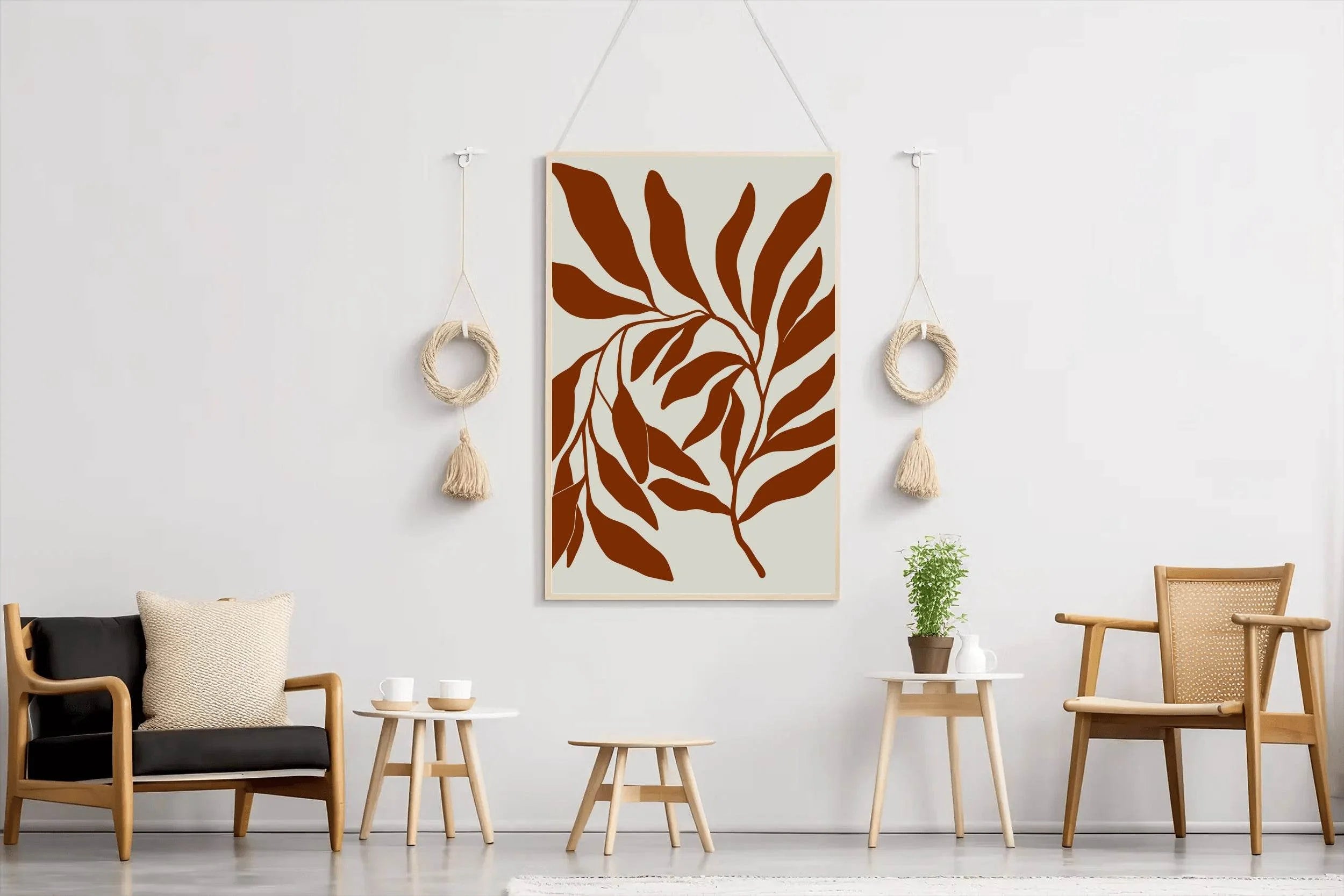 Octopus Leaves Wall Art - beink online art store
