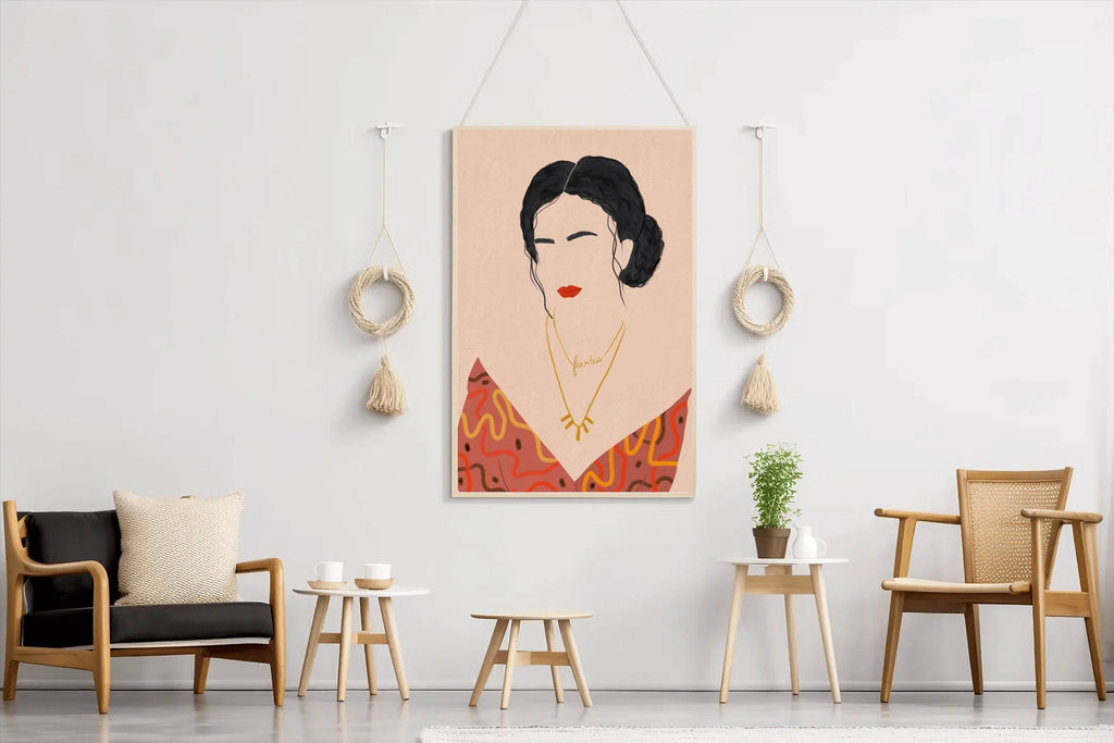 Painting A Woman Without A Face Wall Art - beink online art store