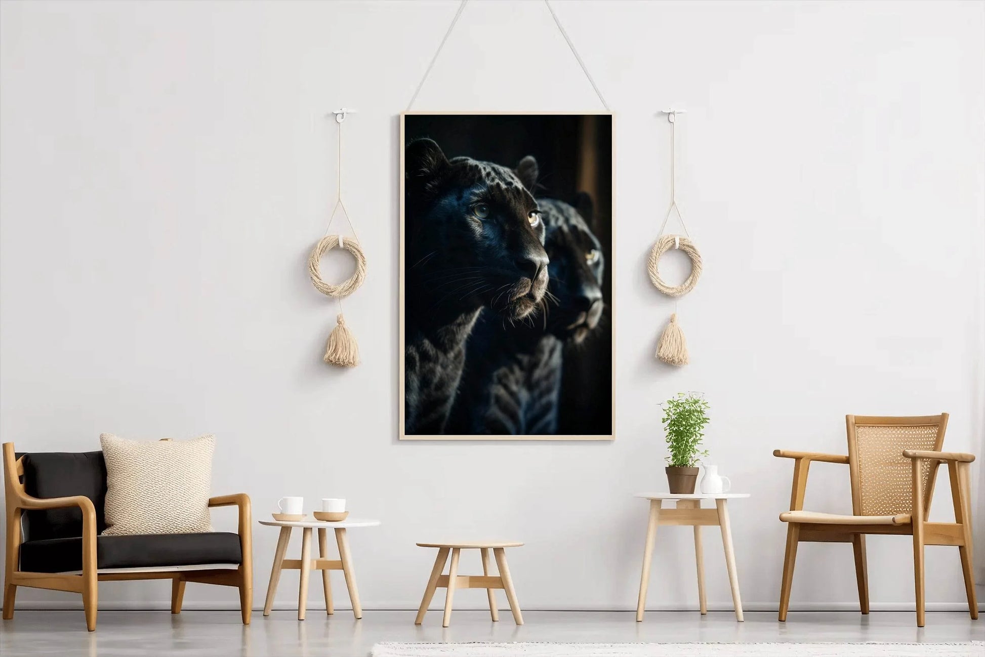 Black Panther Animal Wall Art - beink online art store
