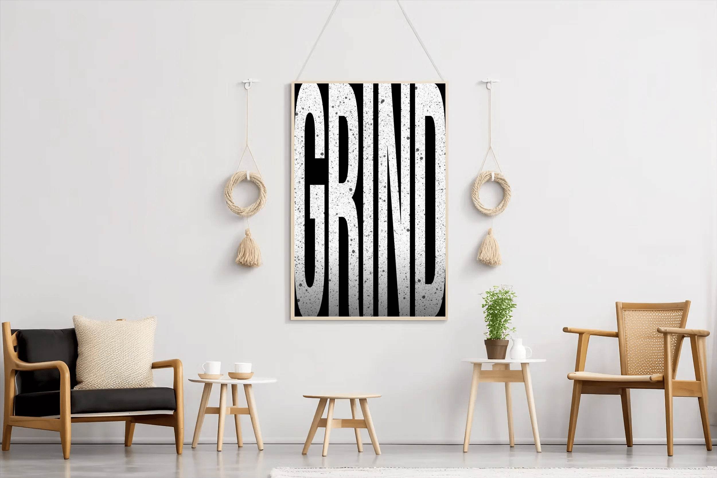 Grind Image Wall Art - beink online art store