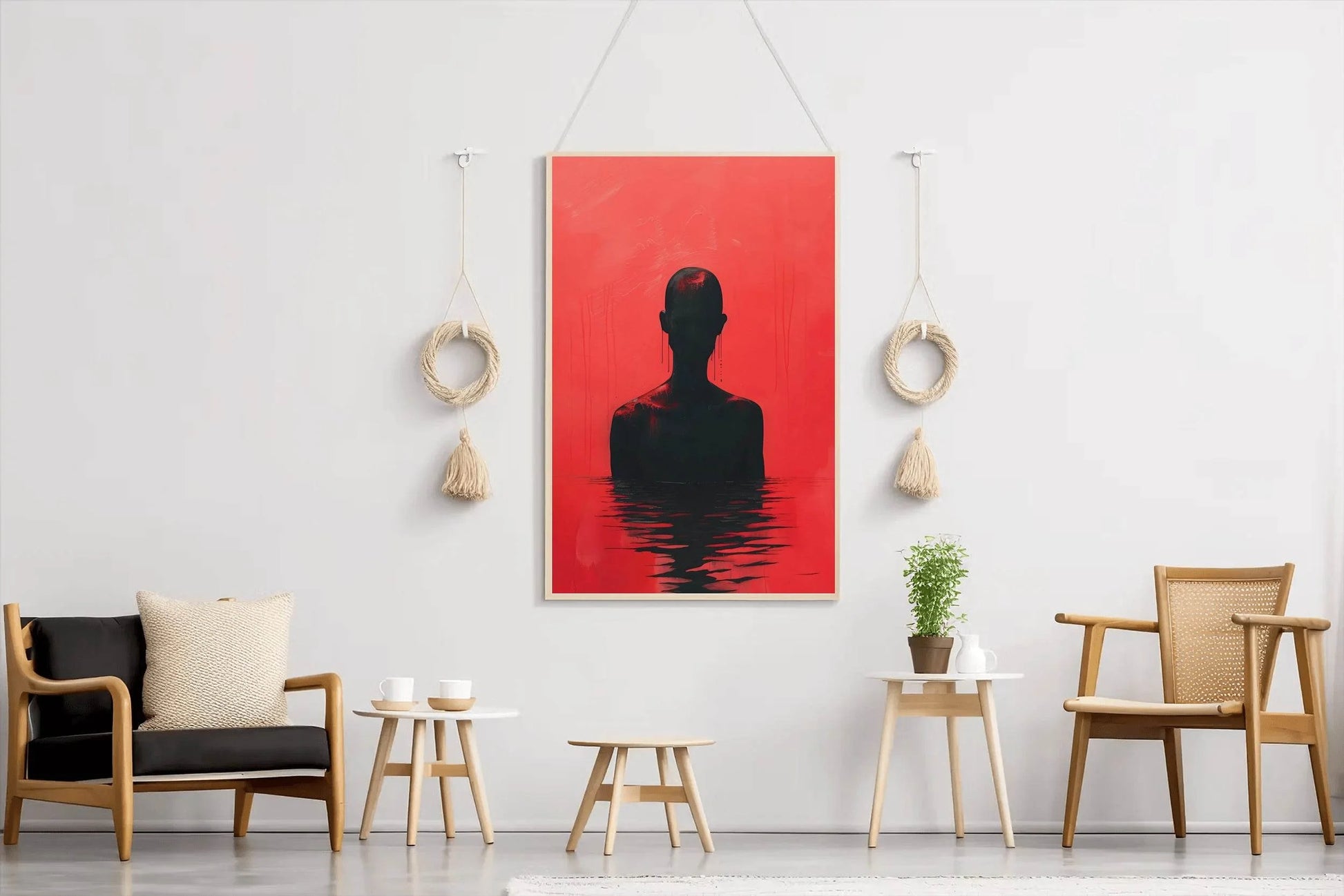 Painting Drowned In Blood Wall Art - beink online art store