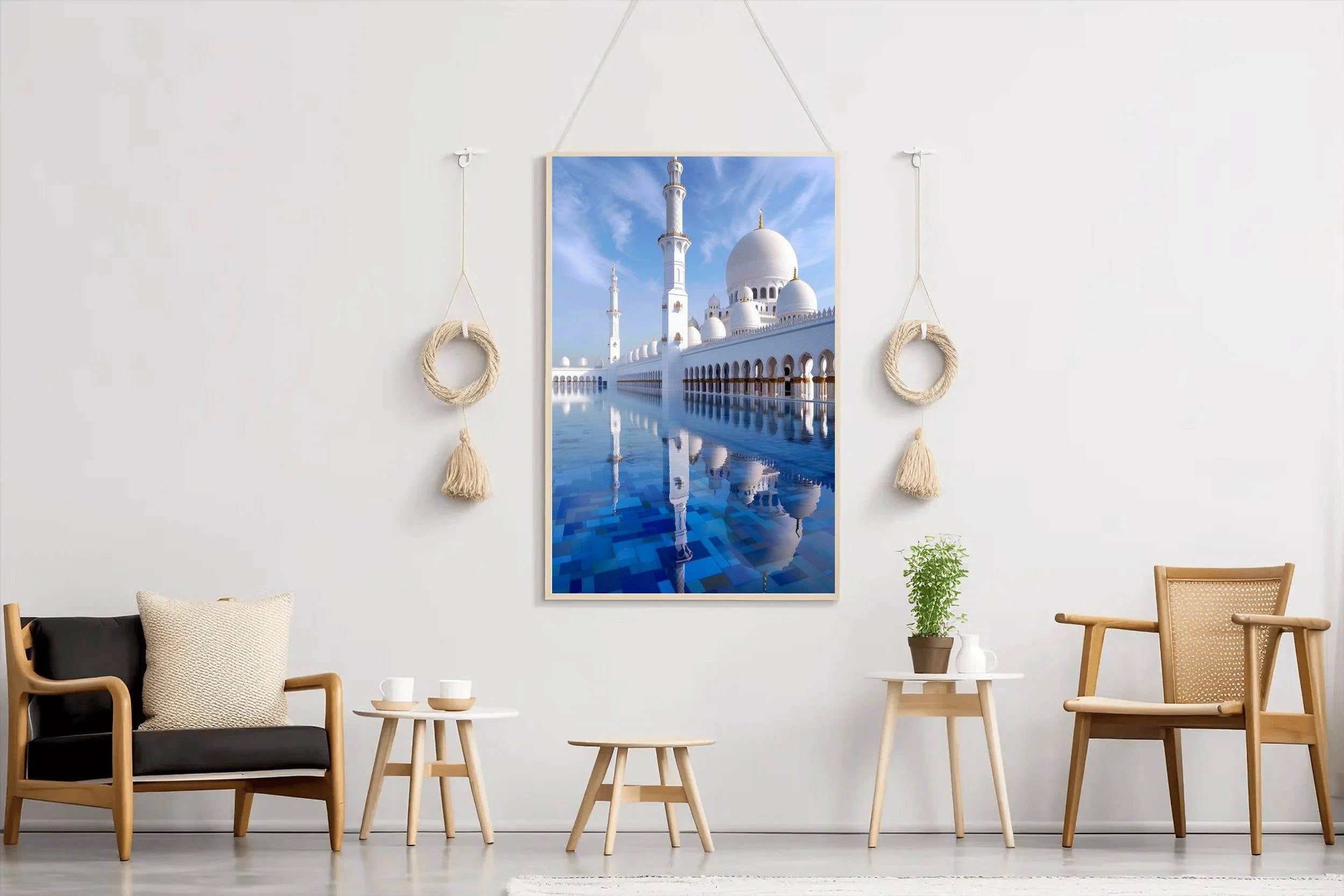 Clear Waters of the Mosque Wall Art - beink online art store