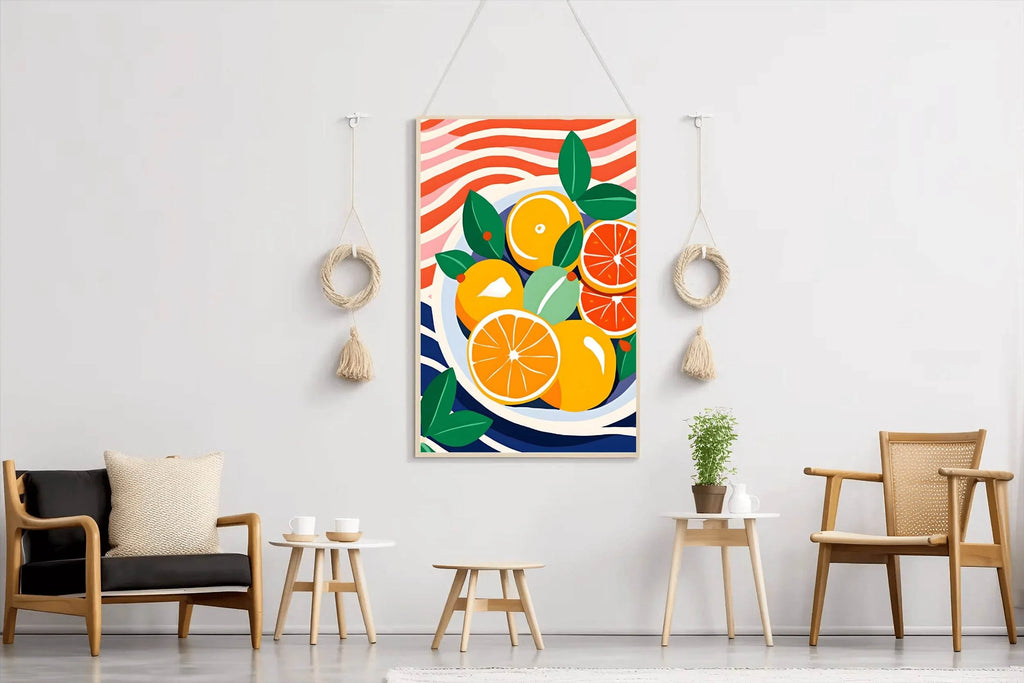 Red And Yellow Orange Painting - beink online art store