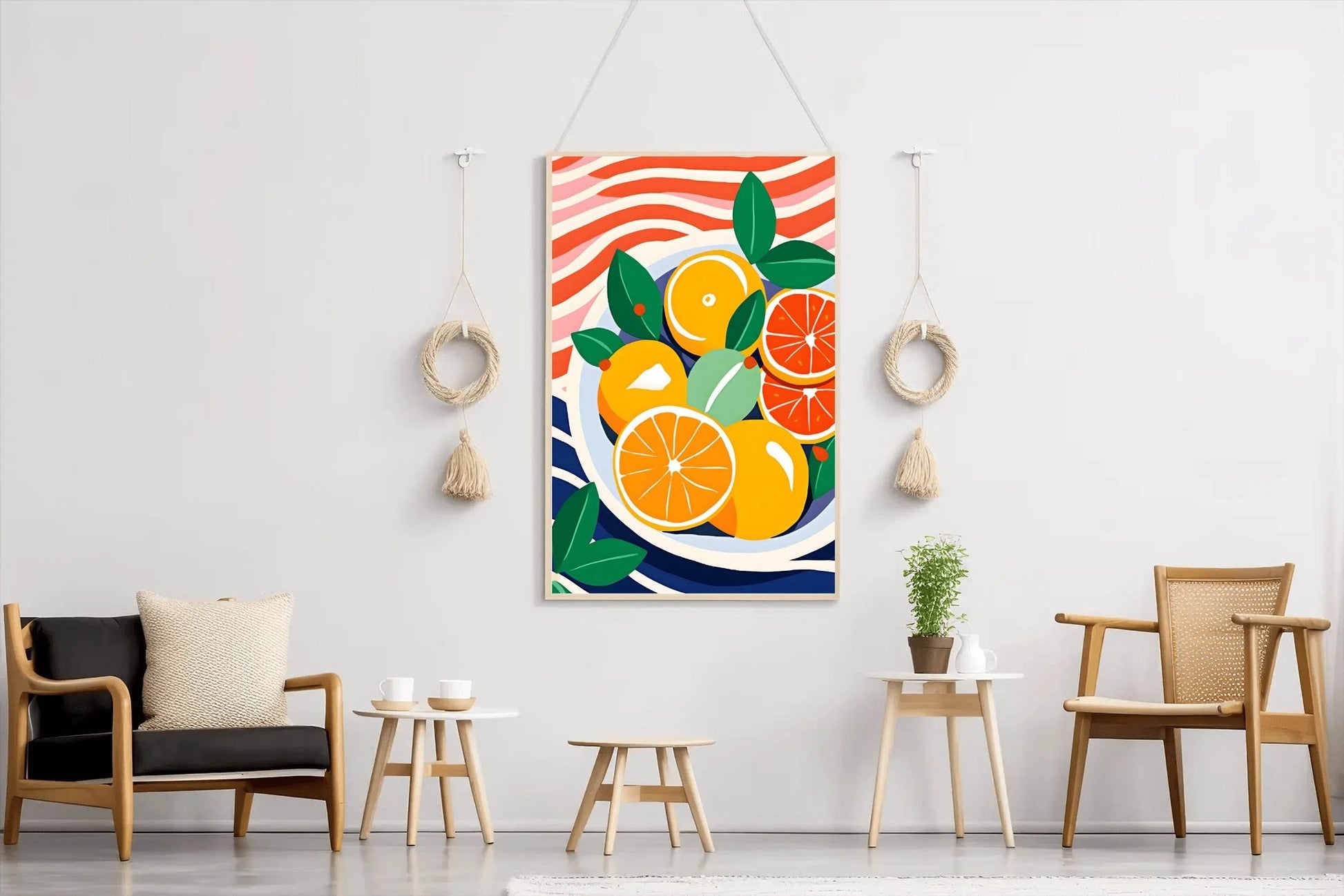 Red And Yellow Orange Painting - beink online art store