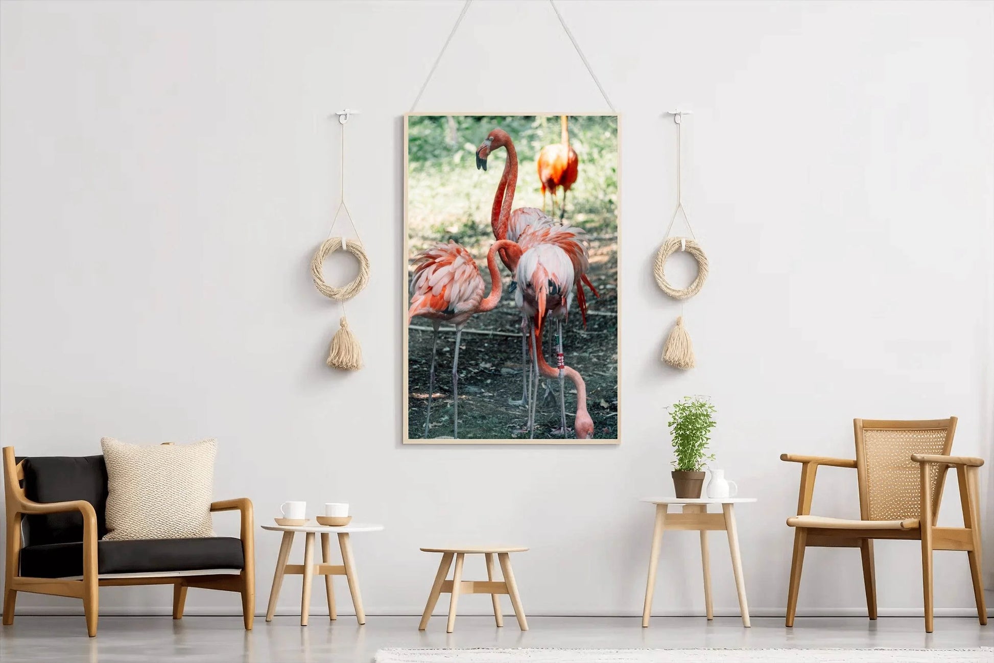 American Flamingo Animal Wall Art - beink online art store