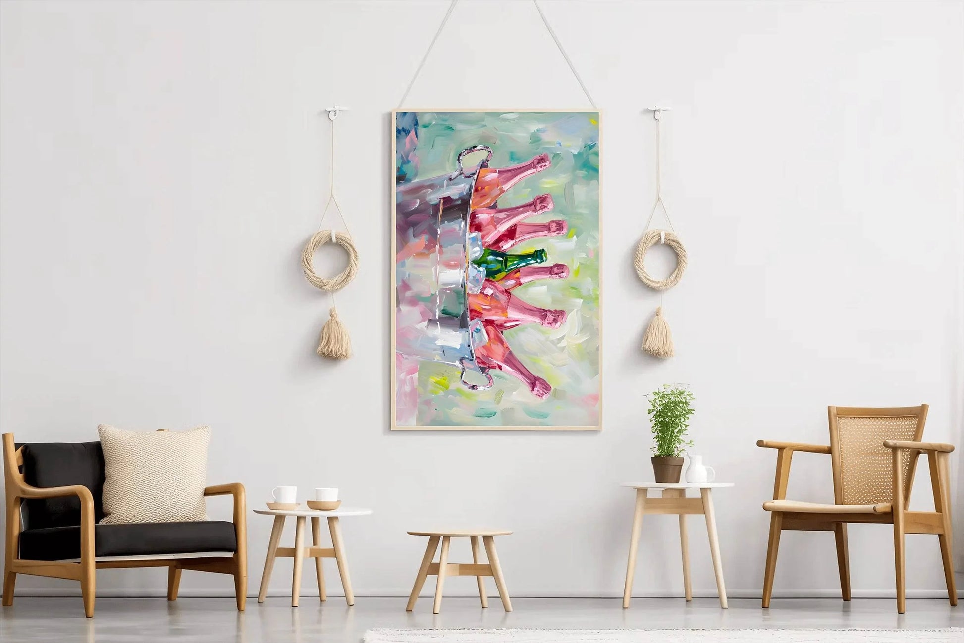 Champagne on Ice Wall Art - beink online art store
