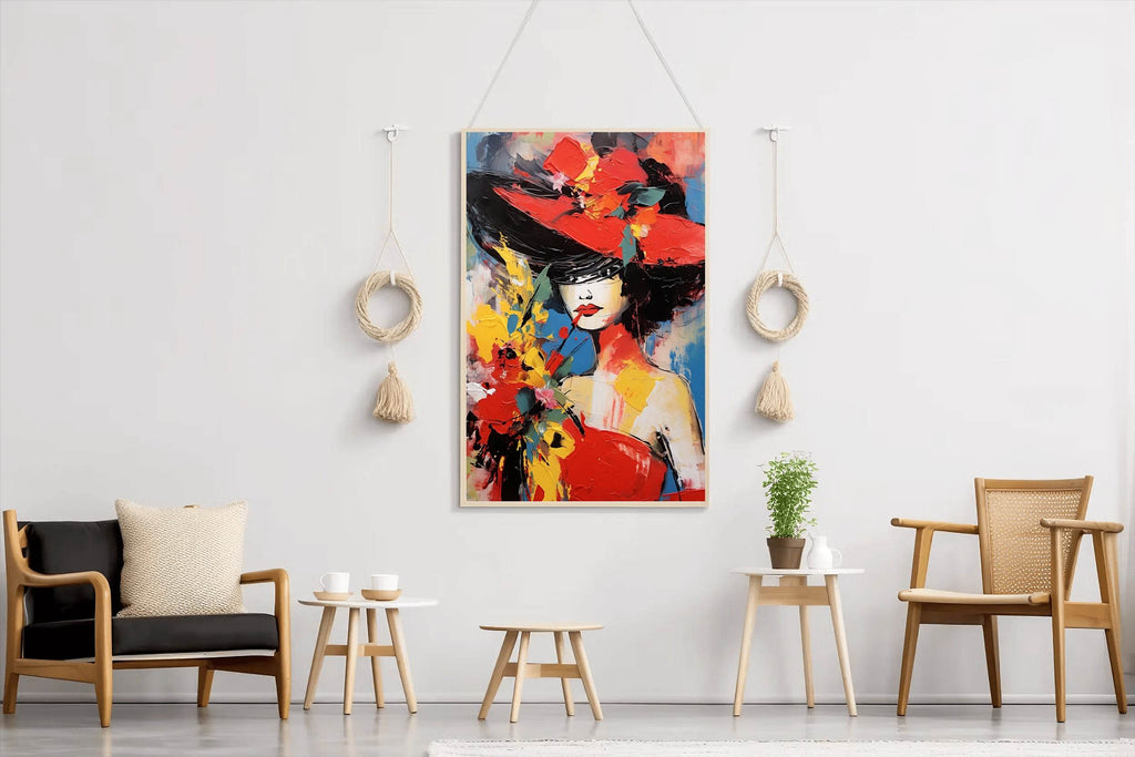 Flower Bride Painting - beink online art store