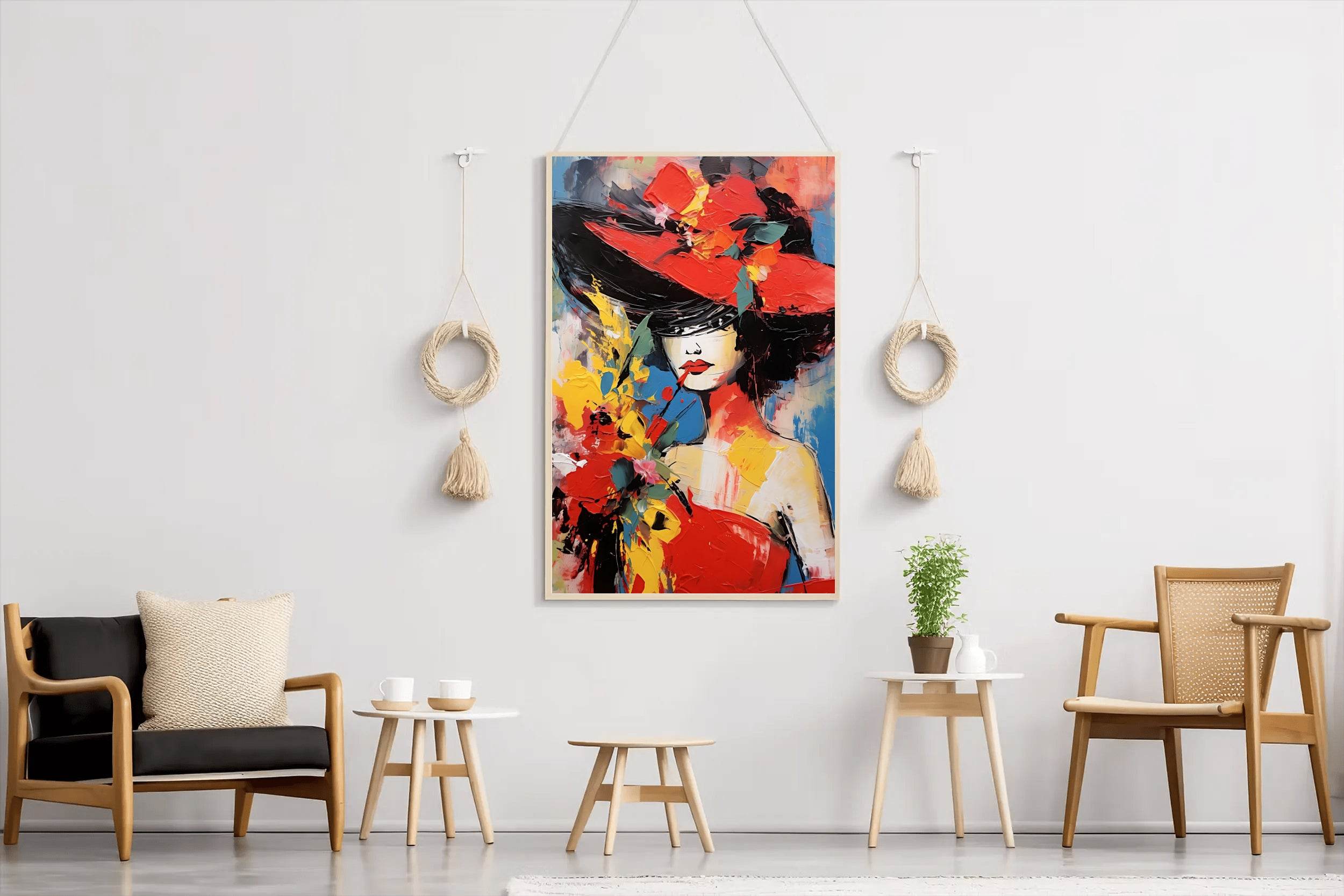 Flower Bride Painting - beink online art store